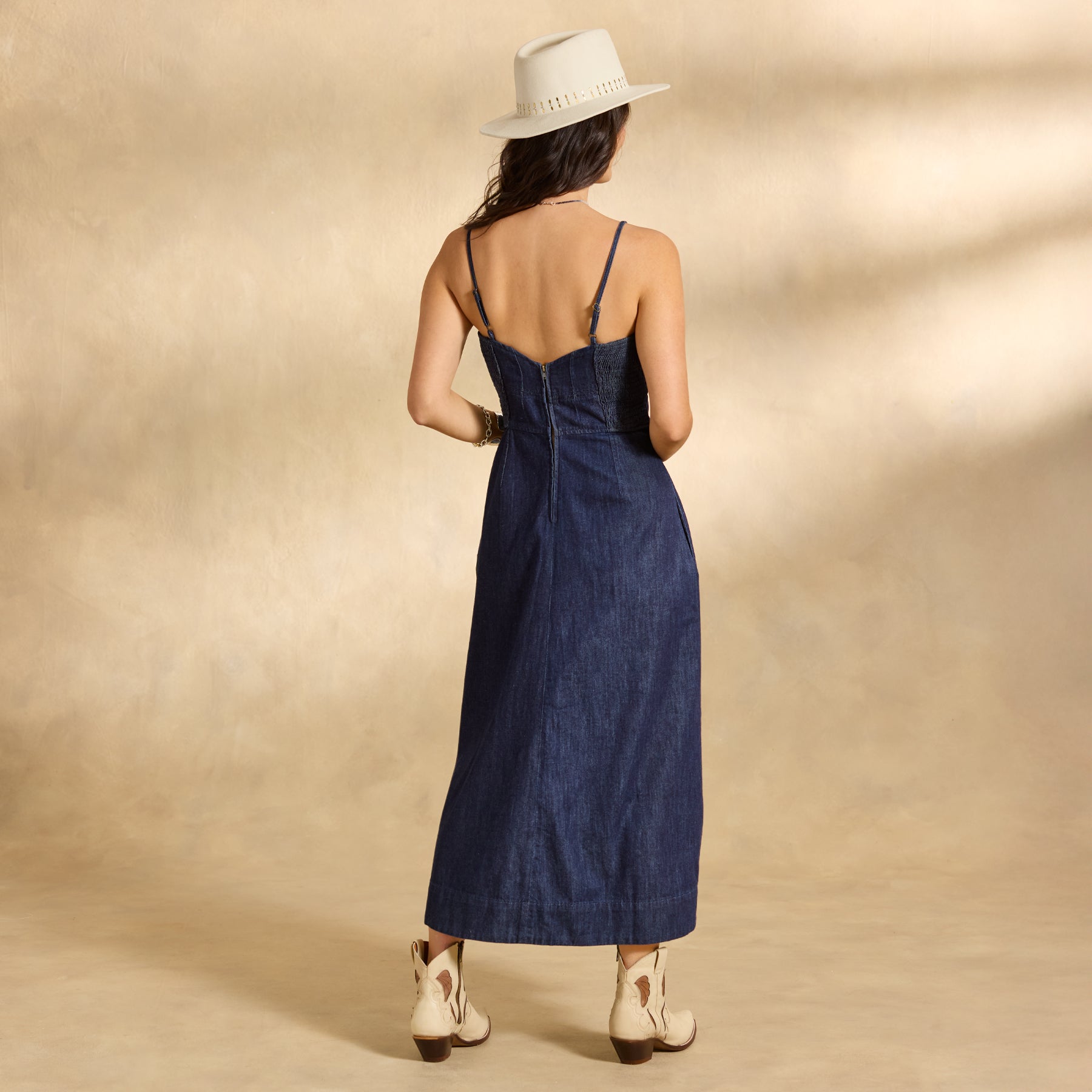 sundance-Shirin Denim Dress-Sundance Outlet
