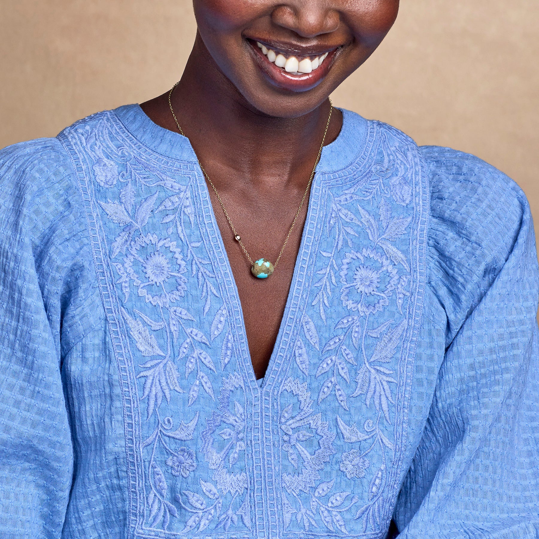 sundance-Manteca Turquoise Necklace-Sundance Outlet