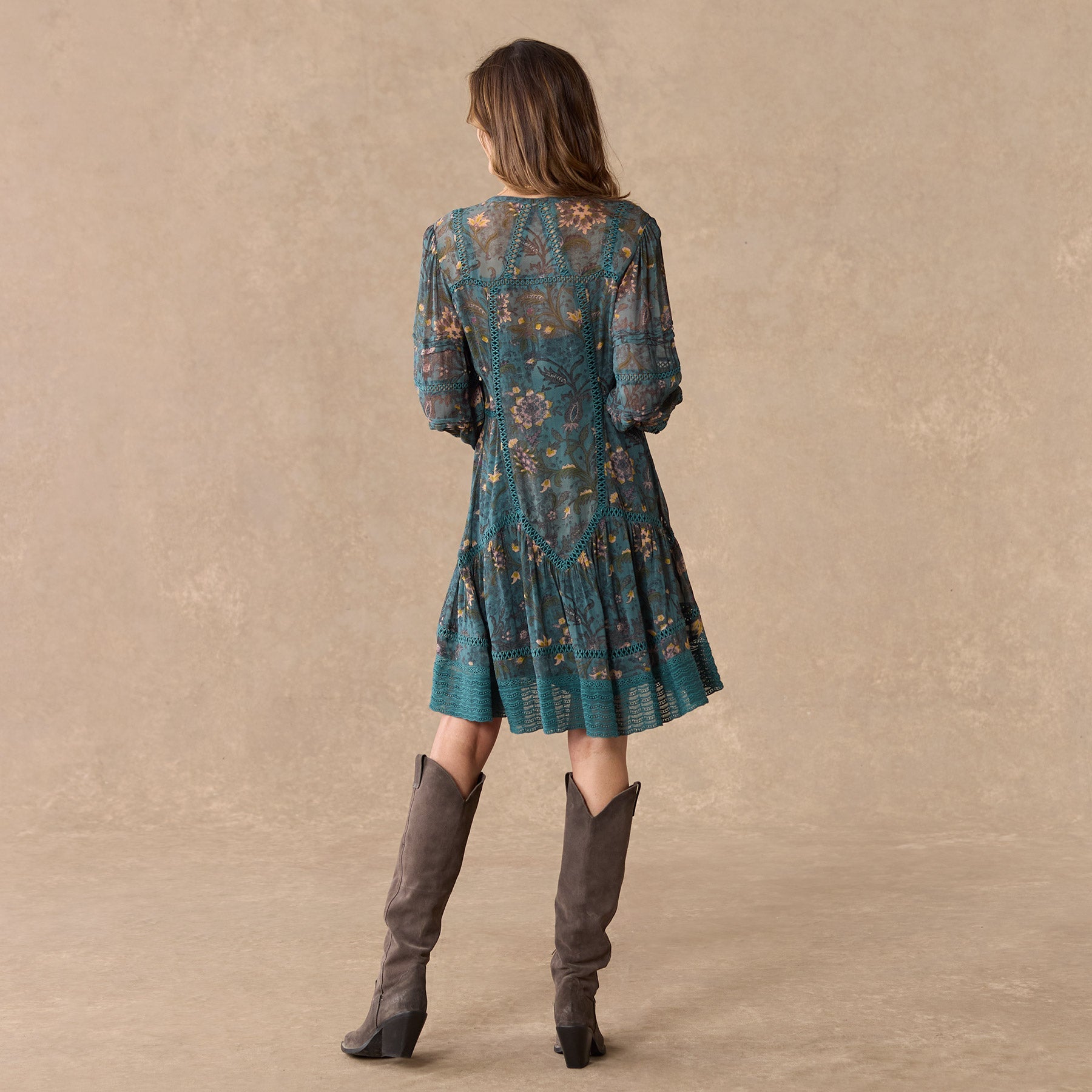 sundance-Andes Meadow Dress, Petite-Sundance Outlet