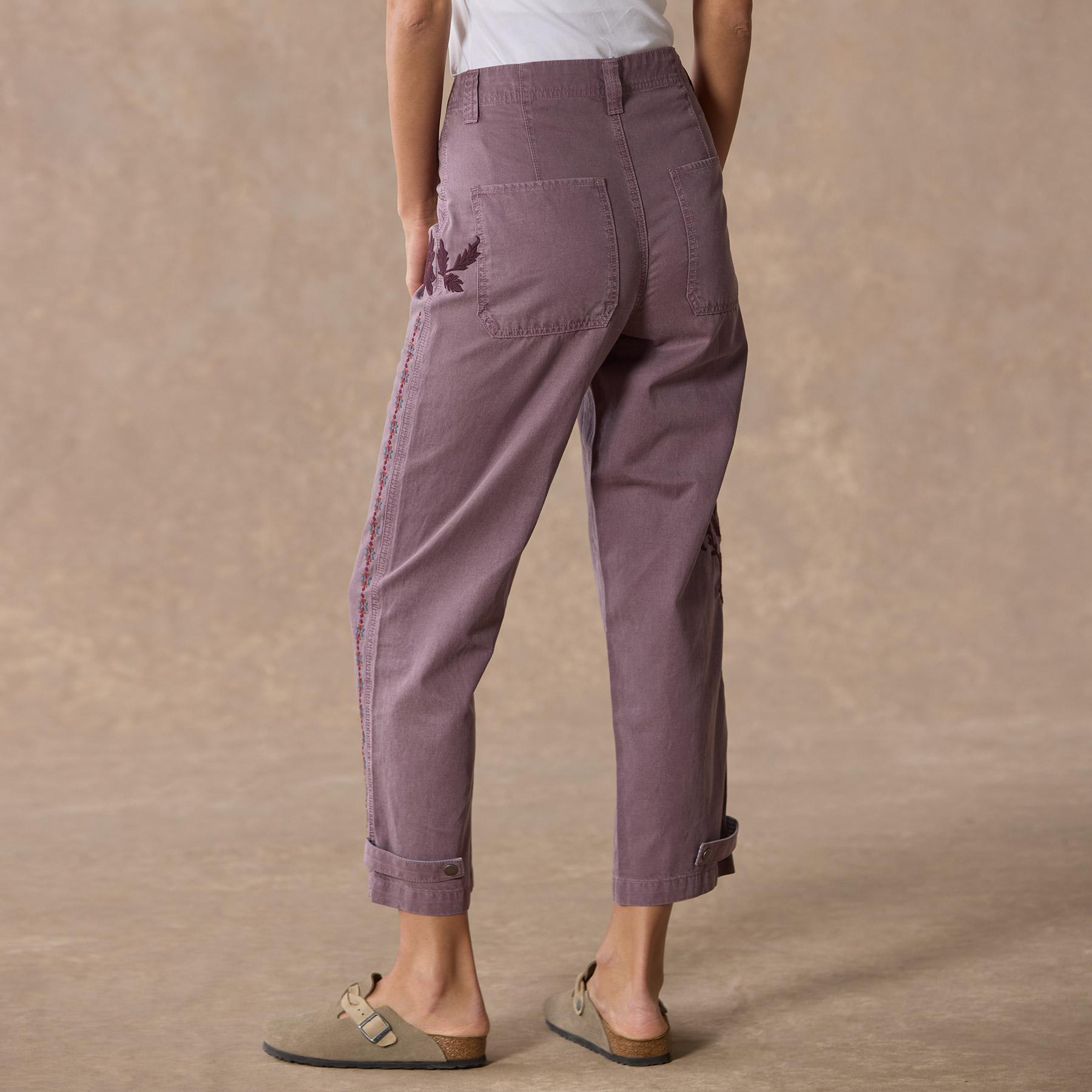 sundance-Shadow Garden Pants, Petite-Sundance Outlet