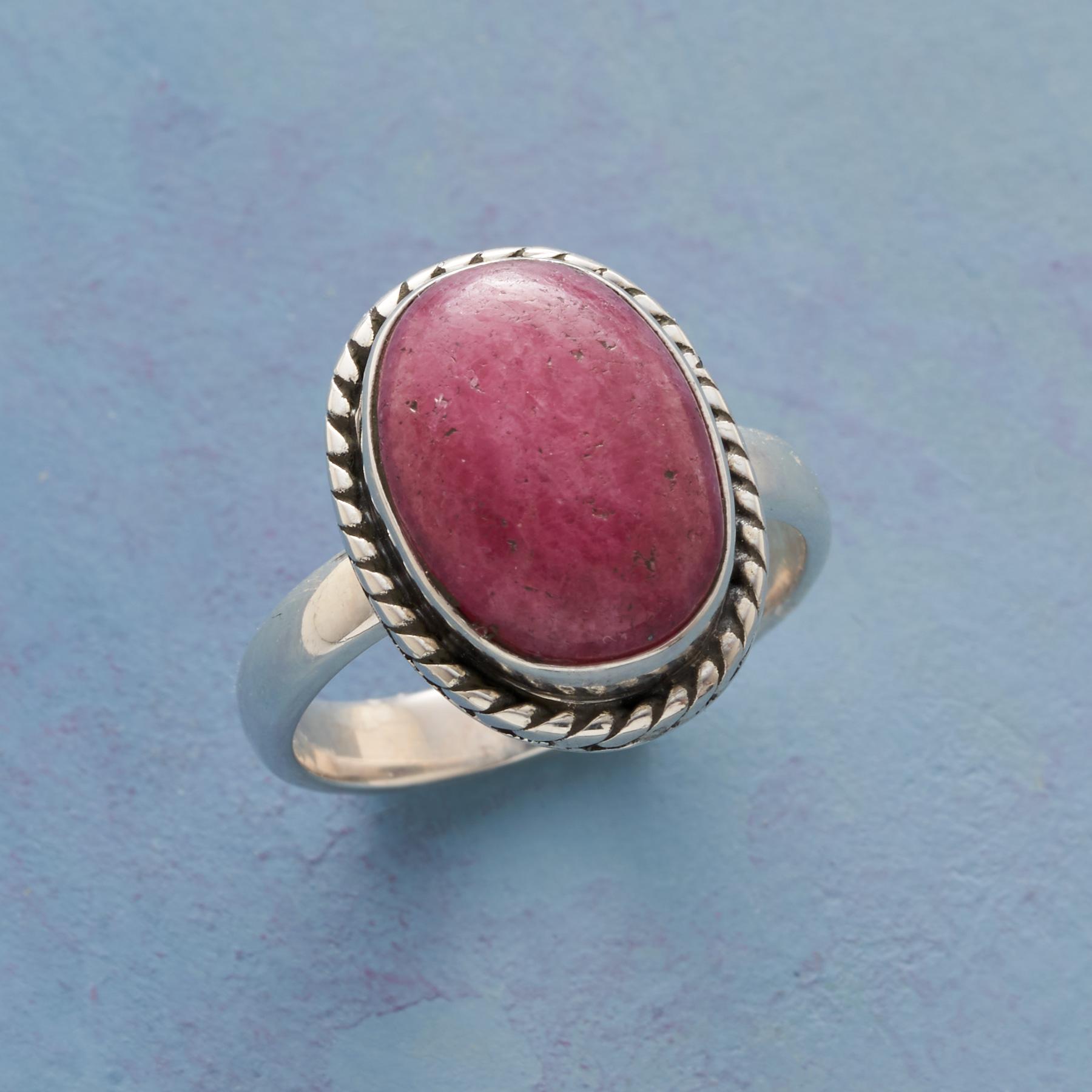 sundance-Rope Around Rhodonite Ring-Sundance Outlet