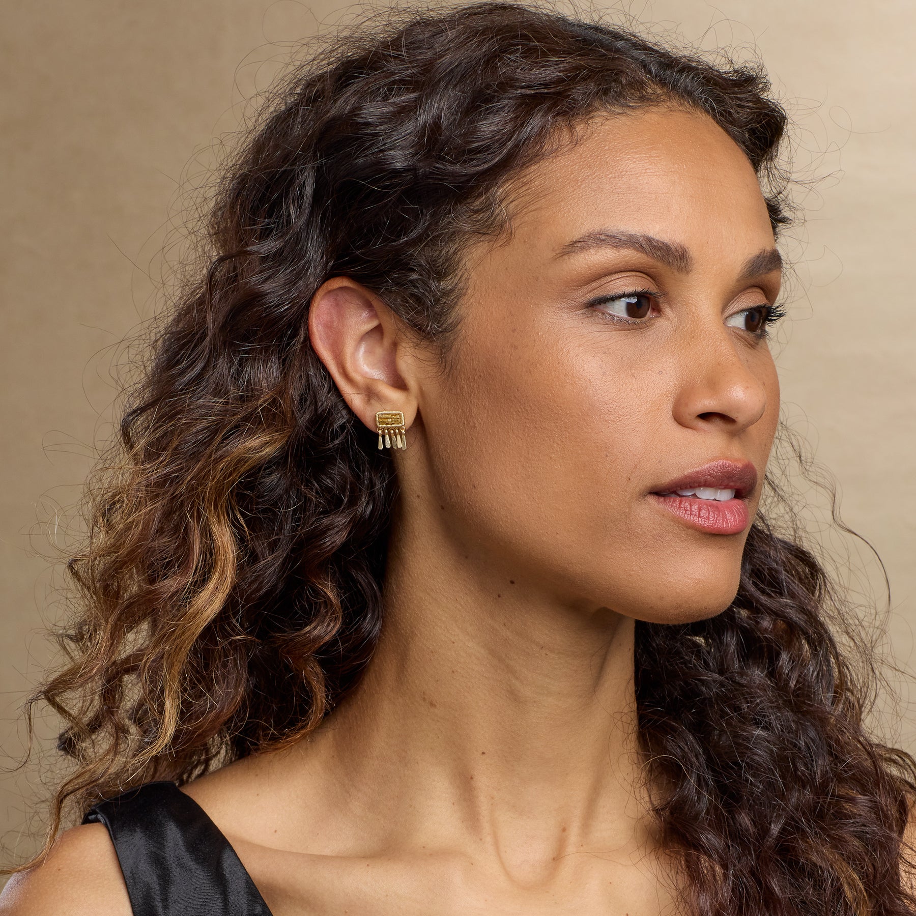 sundance-Patch Of Gold Earrings-Sundance Outlet