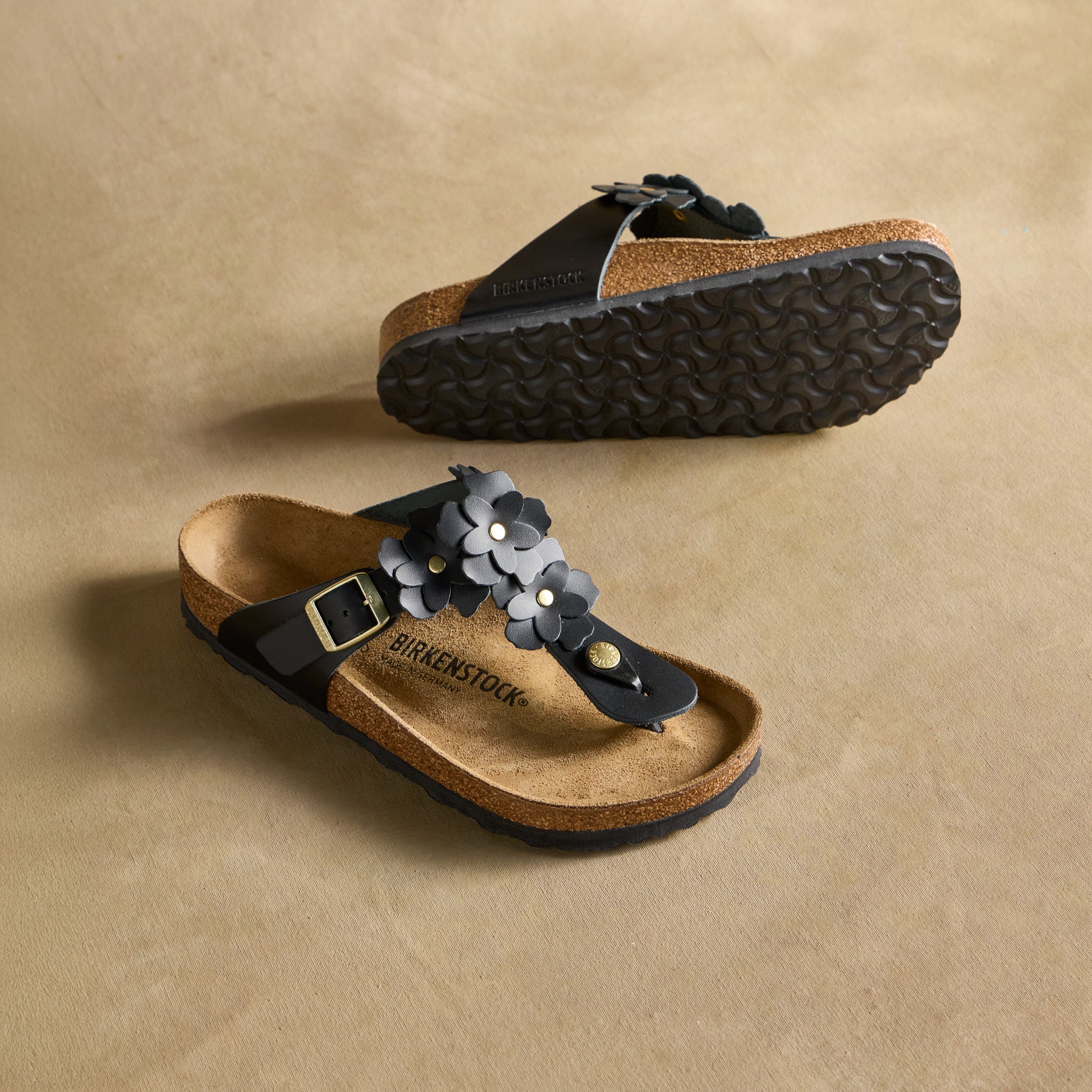 sundance-Gizeh Flower Sandals-Sundance Outlet