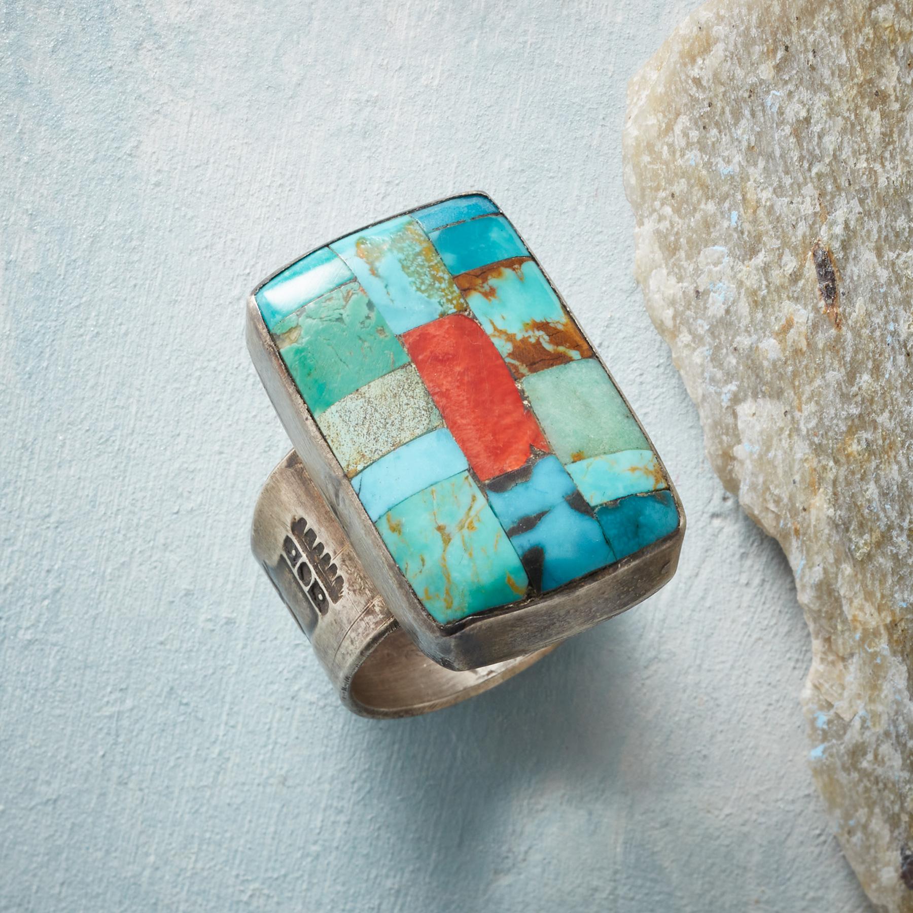 sundance-Mixed Mosaic Ring-Sundance Outlet