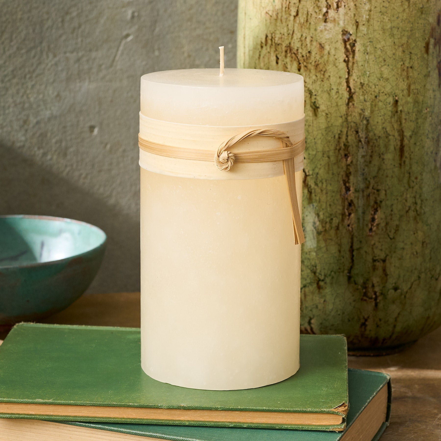 sundance-Timber Pillar Candle-Sundance Outlet