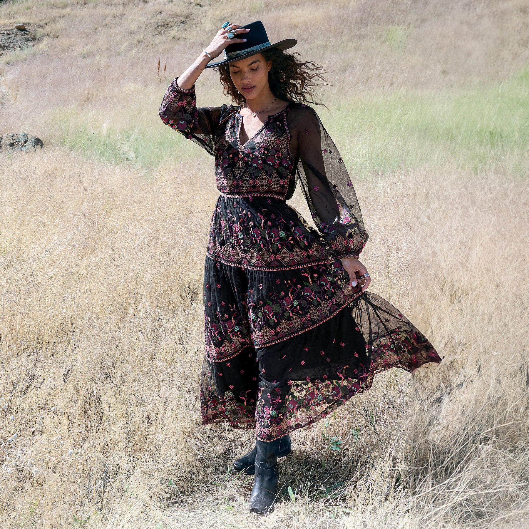 sundance-Soiree In Vienna Dress, Petite-Sundance Outlet