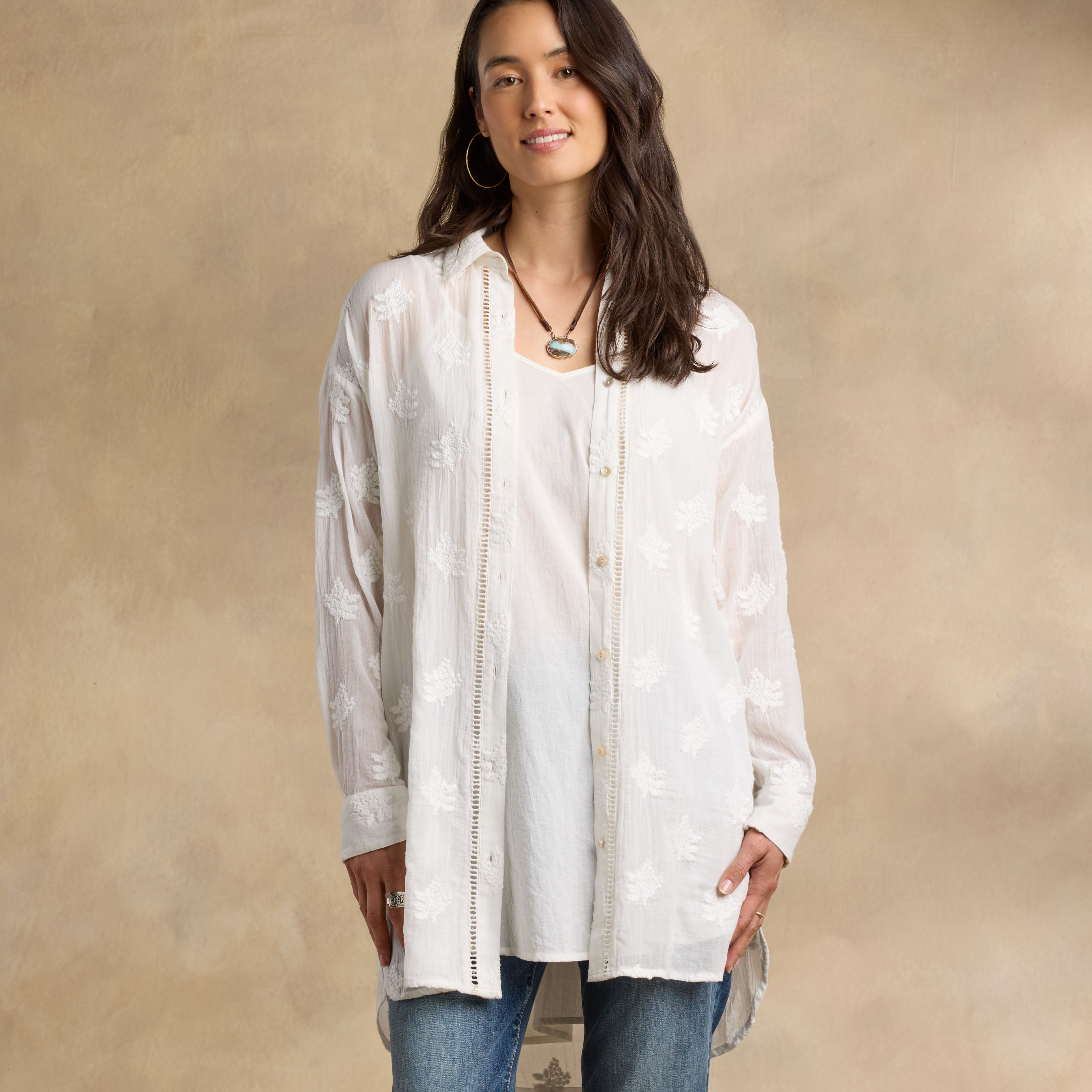 sundance-Cloverfield Tunic, Petite-Sundance Outlet