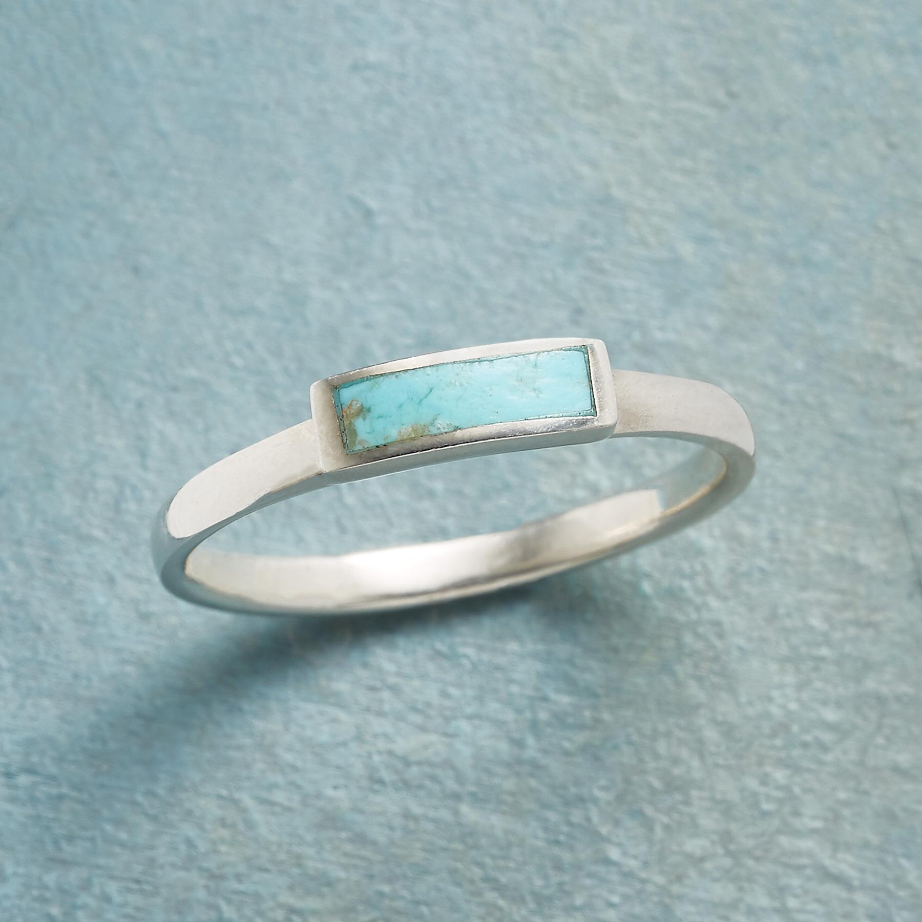 sundance-Slimline Turquoise Ring-Sundance Outlet