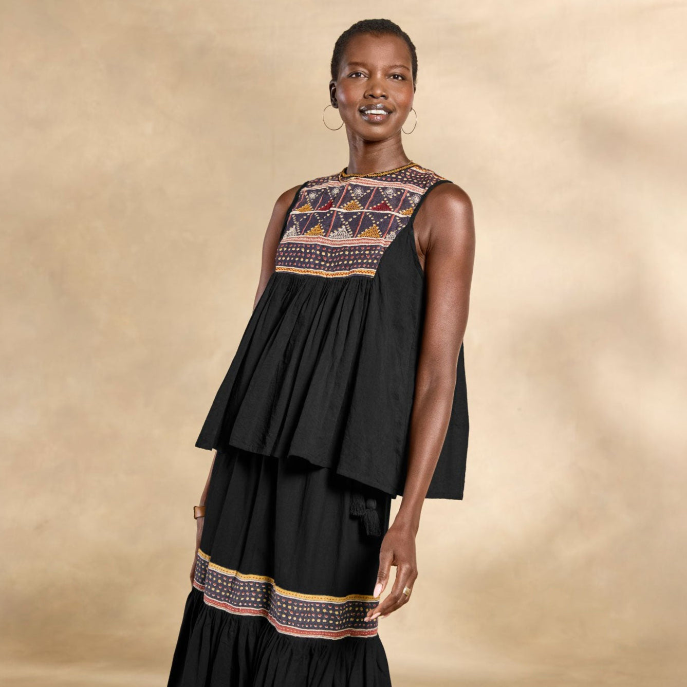 sundance-Yoshiko Embroidered Top-Sundance Outlet