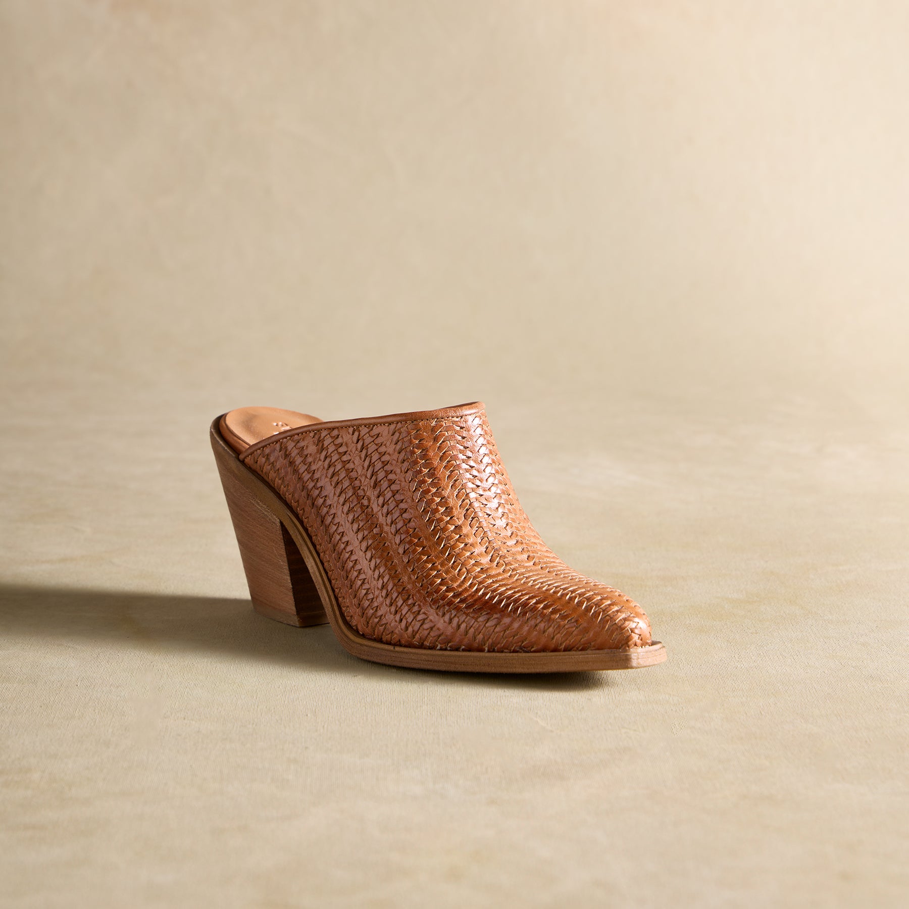 sundance-Woven Furrows Mules-Sundance Outlet