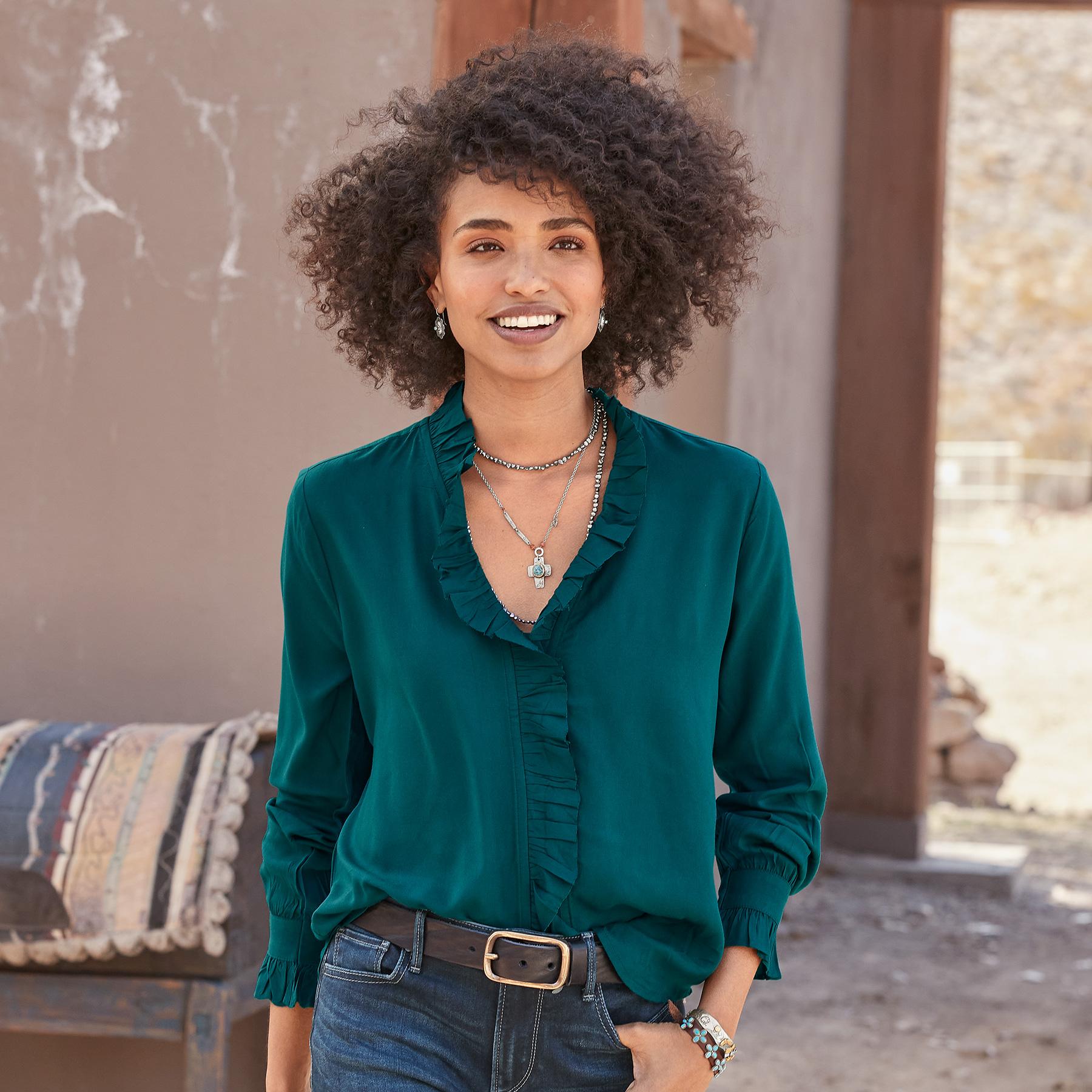 sundance-Mayfair Blouse-Sundance Outlet