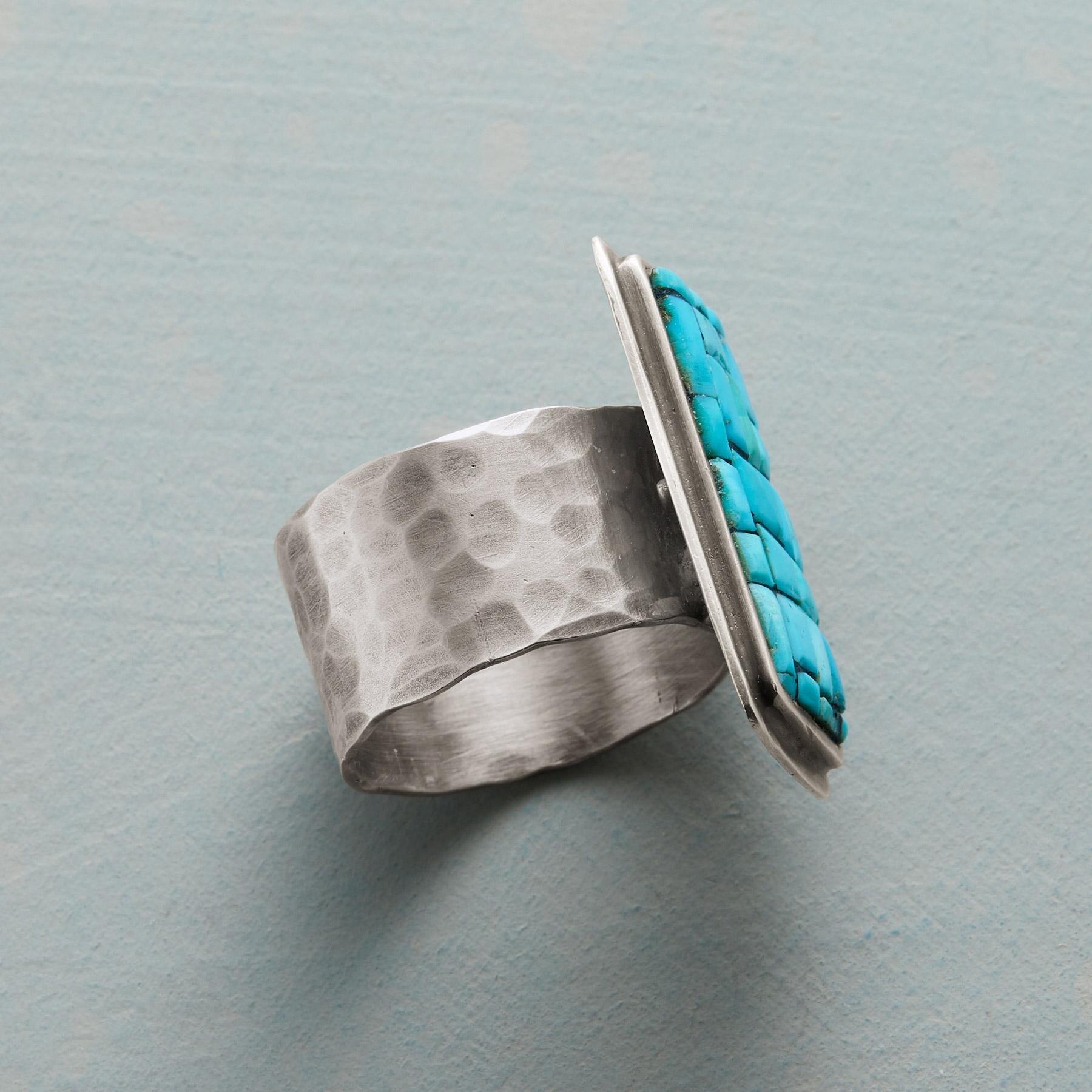 sundance-Turquoise Cobblestone Ring-Sundance Outlet
