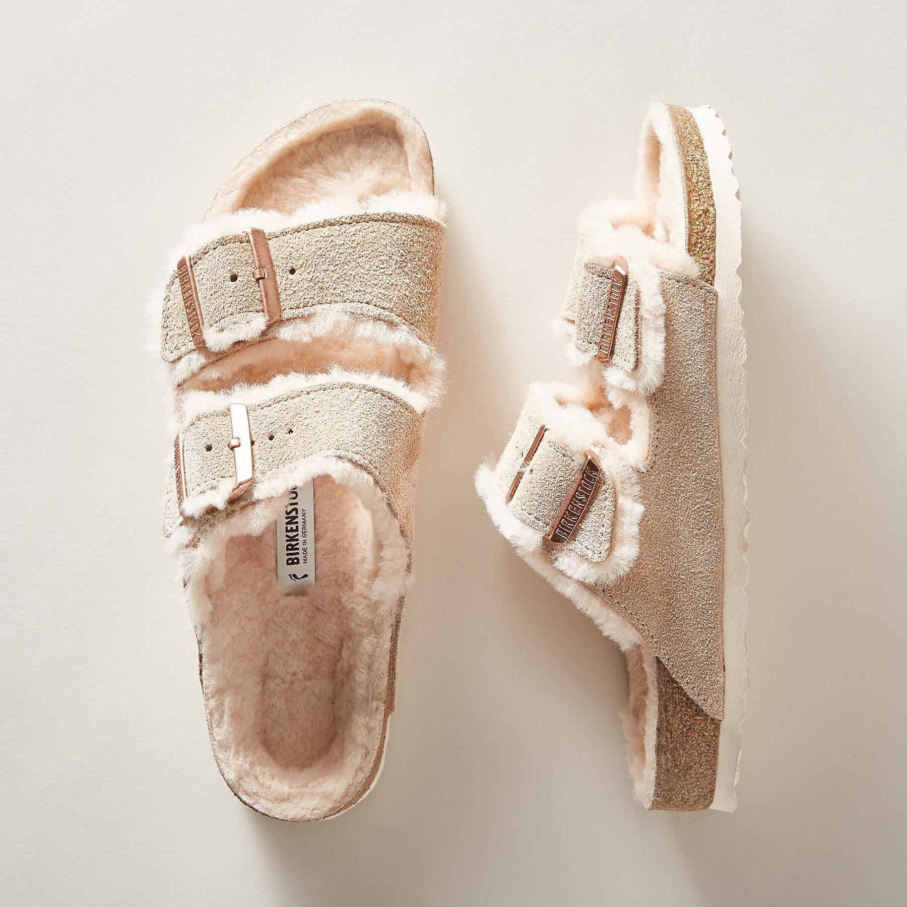 sundance-Arizona Shearling Sandals-Sundance Outlet