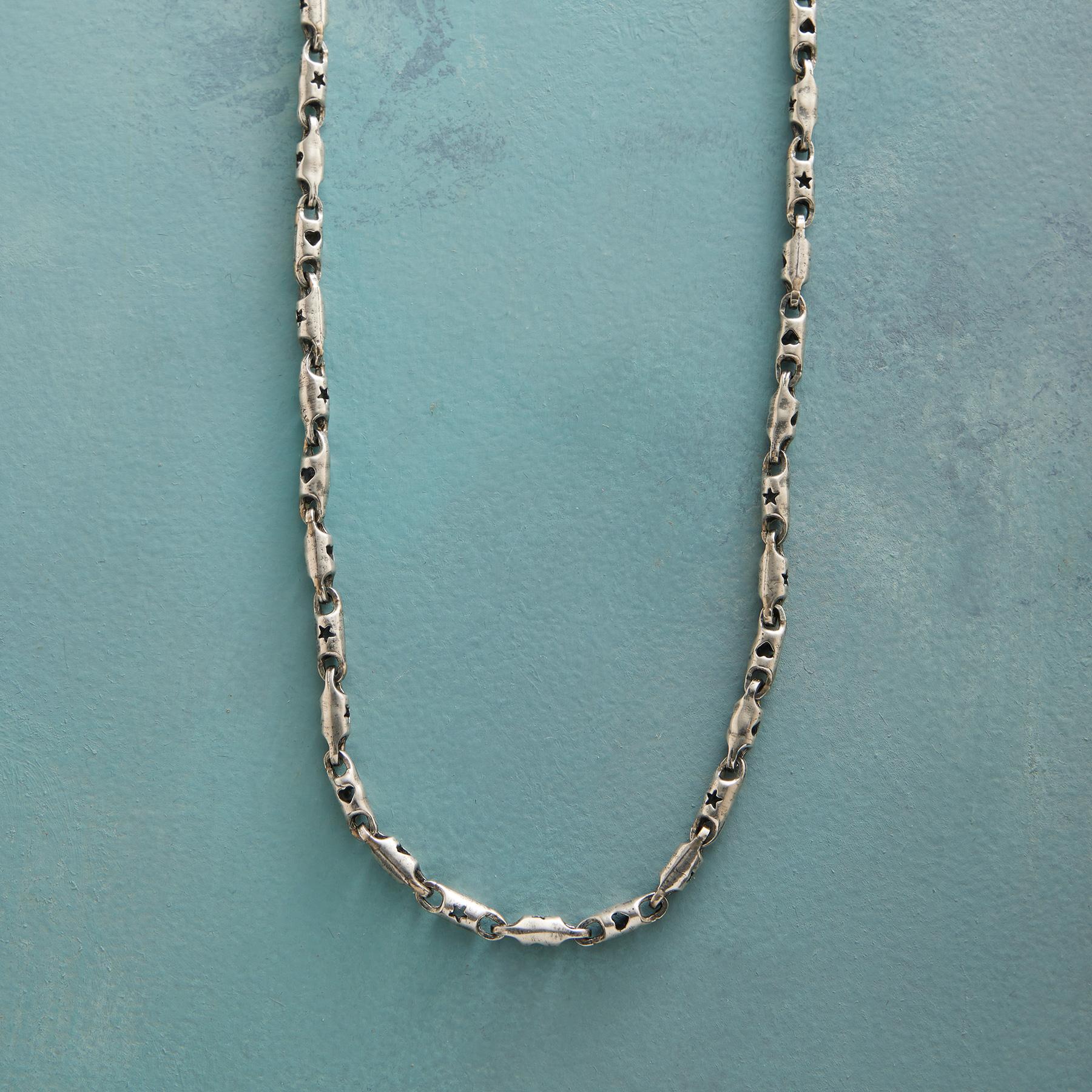 sundance-Hearts And Stars Chainstarter Necklace-Sundance Outlet