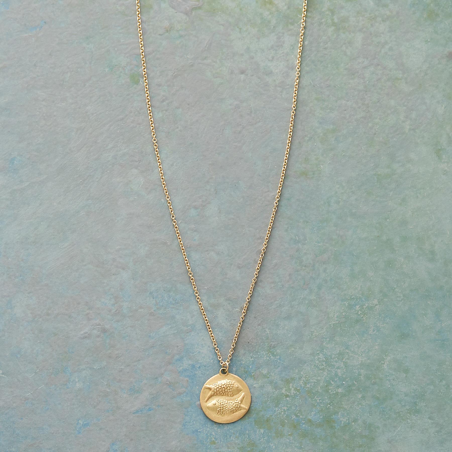 sundance-Bas Relief Zodiac Necklace-Sundance Outlet