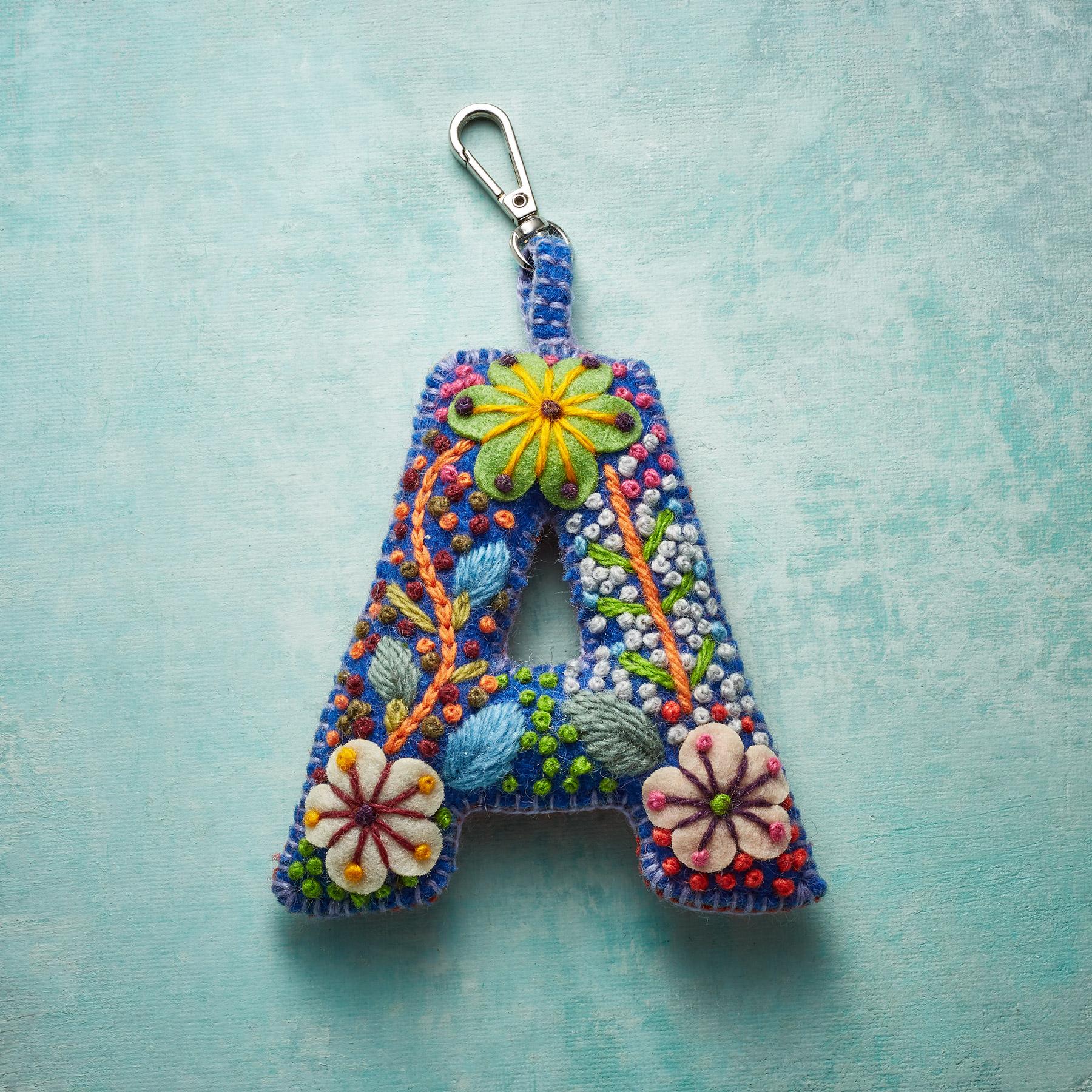 sundance-Fleur De Felt Initial Clip-Sundance Outlet