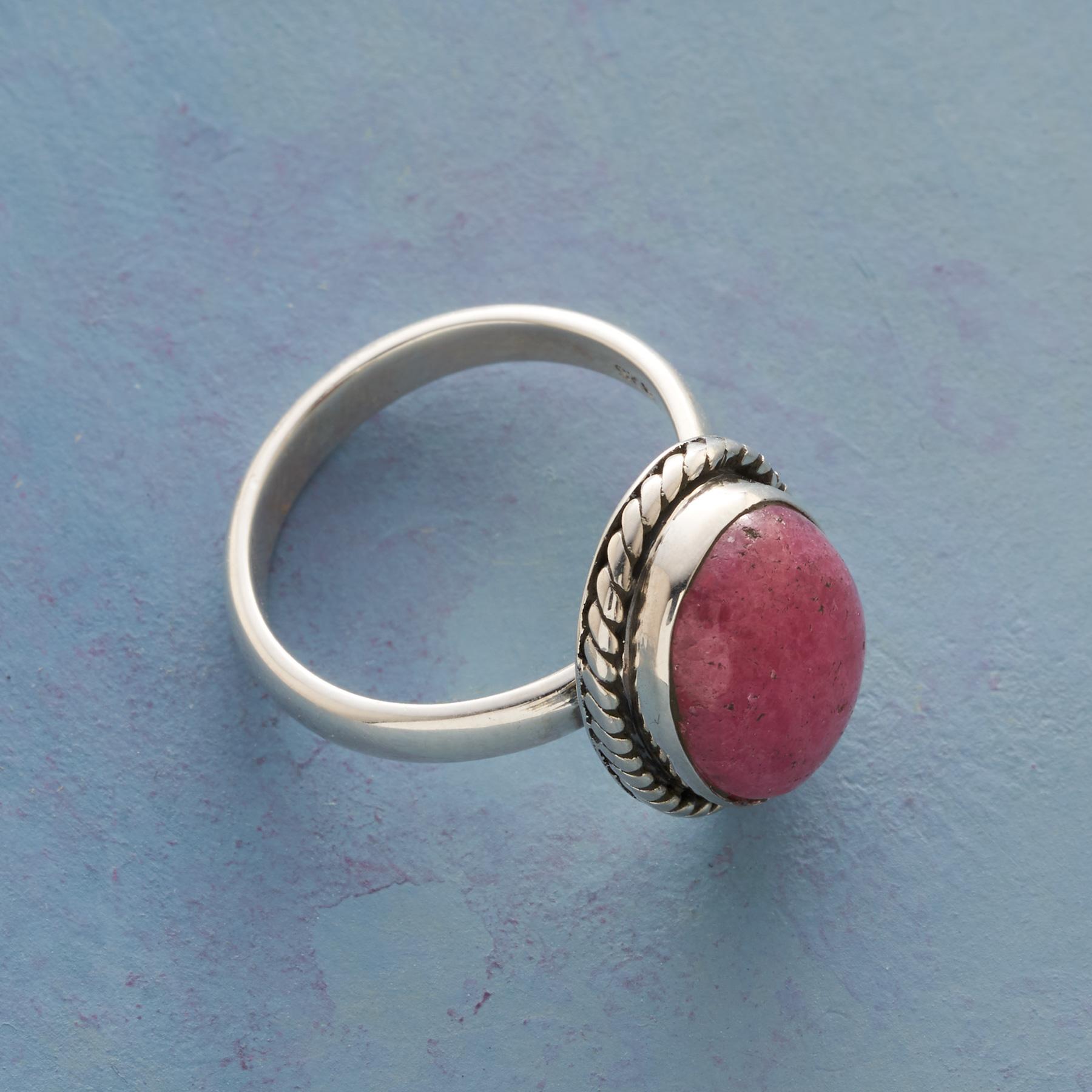 sundance-Rope Around Rhodonite Ring-Sundance Outlet