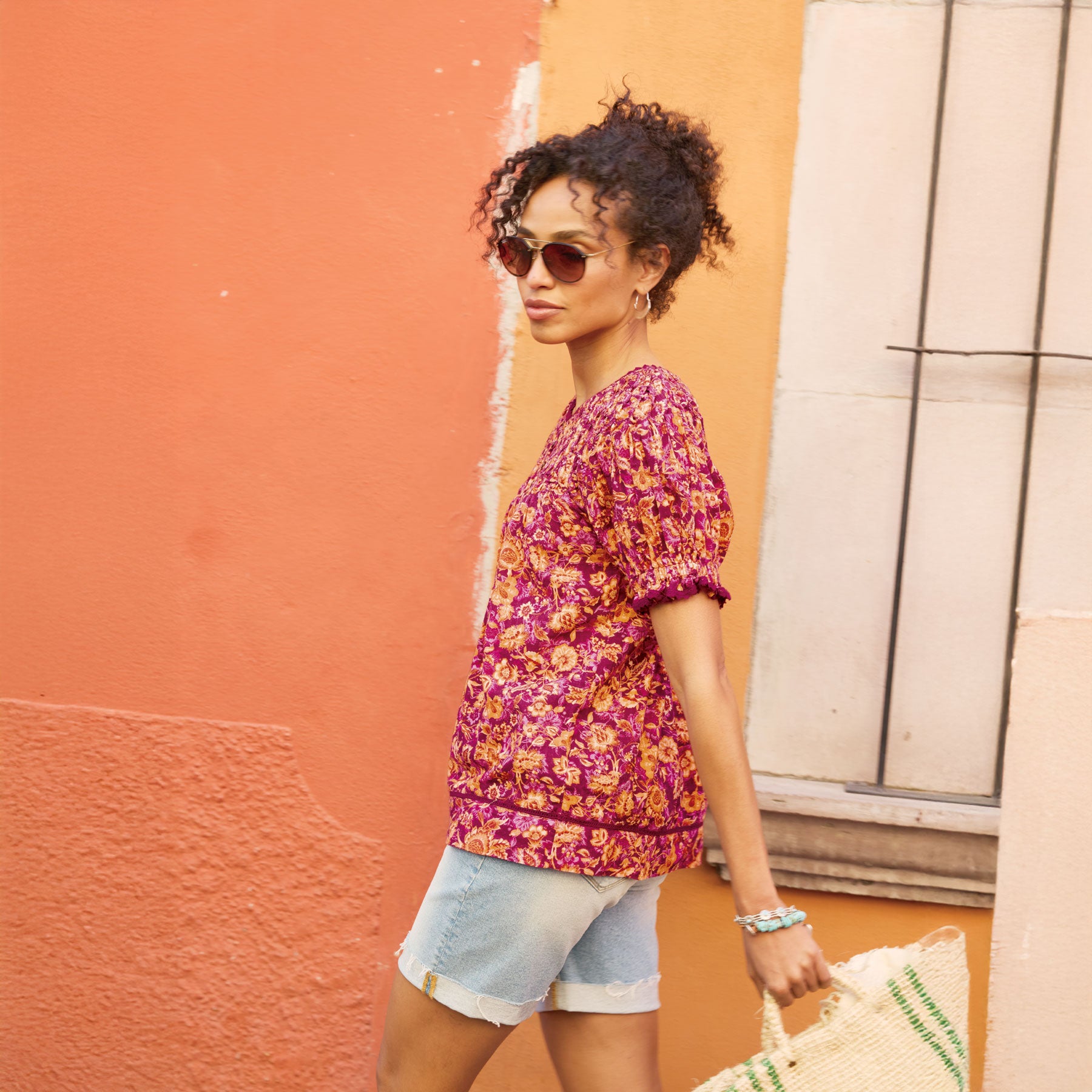 sundance-Lodi Printed Top-Sundance Outlet