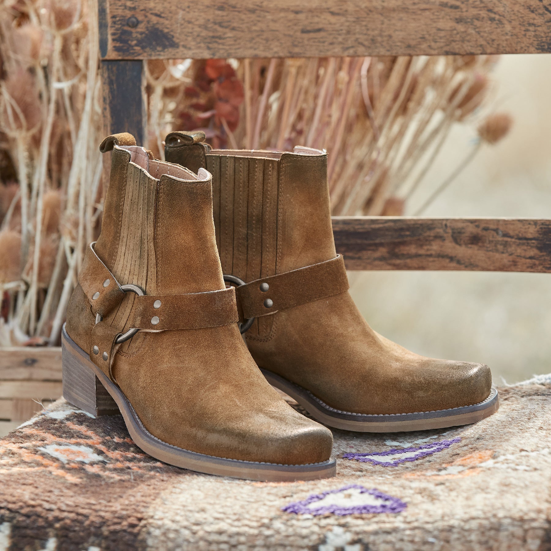 sundance-Sagrado Moto Boots-Sundance Outlet