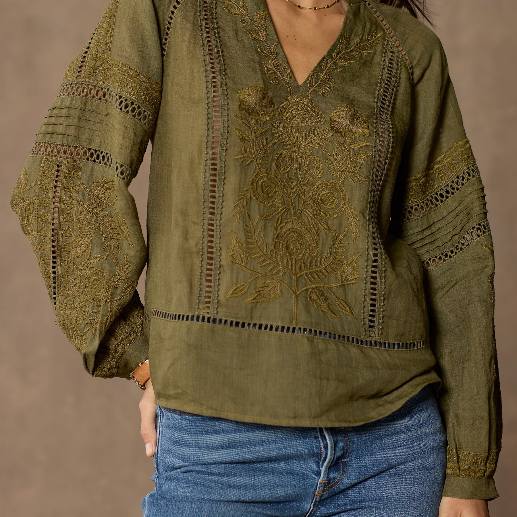 sundance-Faye Beauty Top, Petite-Sundance Outlet