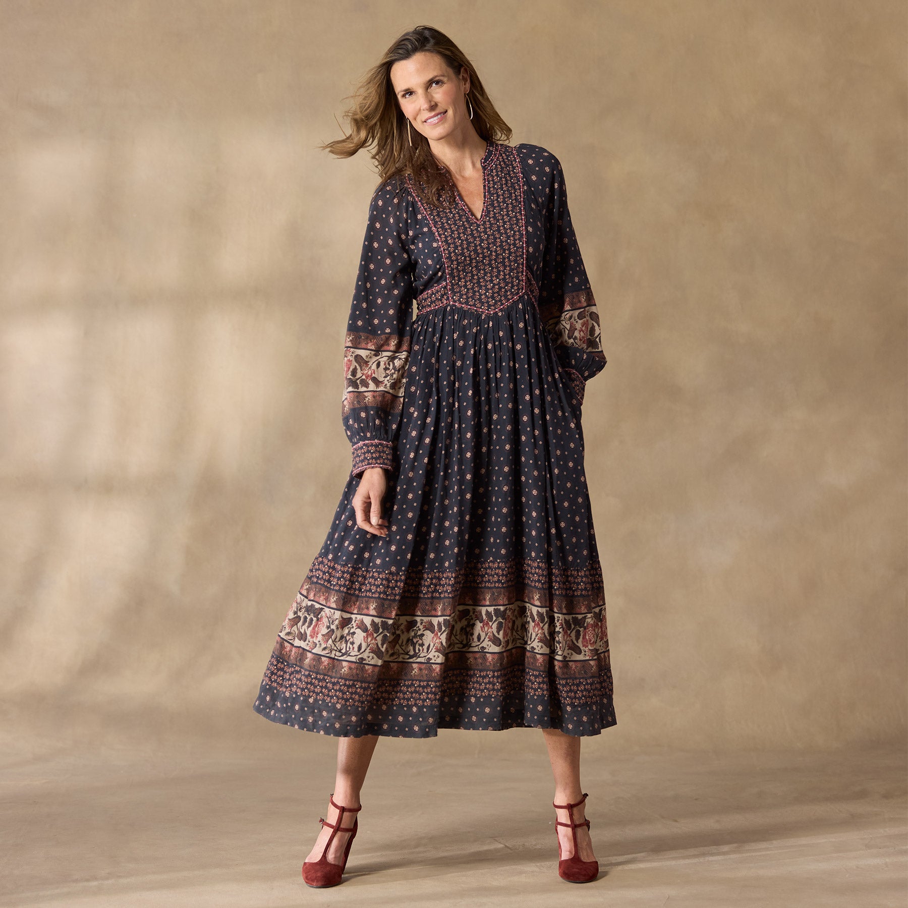 sundance-Emilia Quilted Dress, Petite-Sundance Outlet