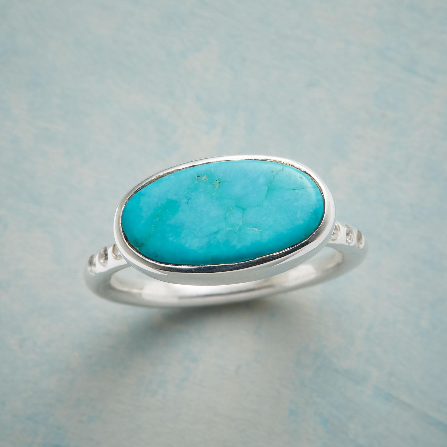 sundance-Turquoise Platter Ring-Sundance Outlet