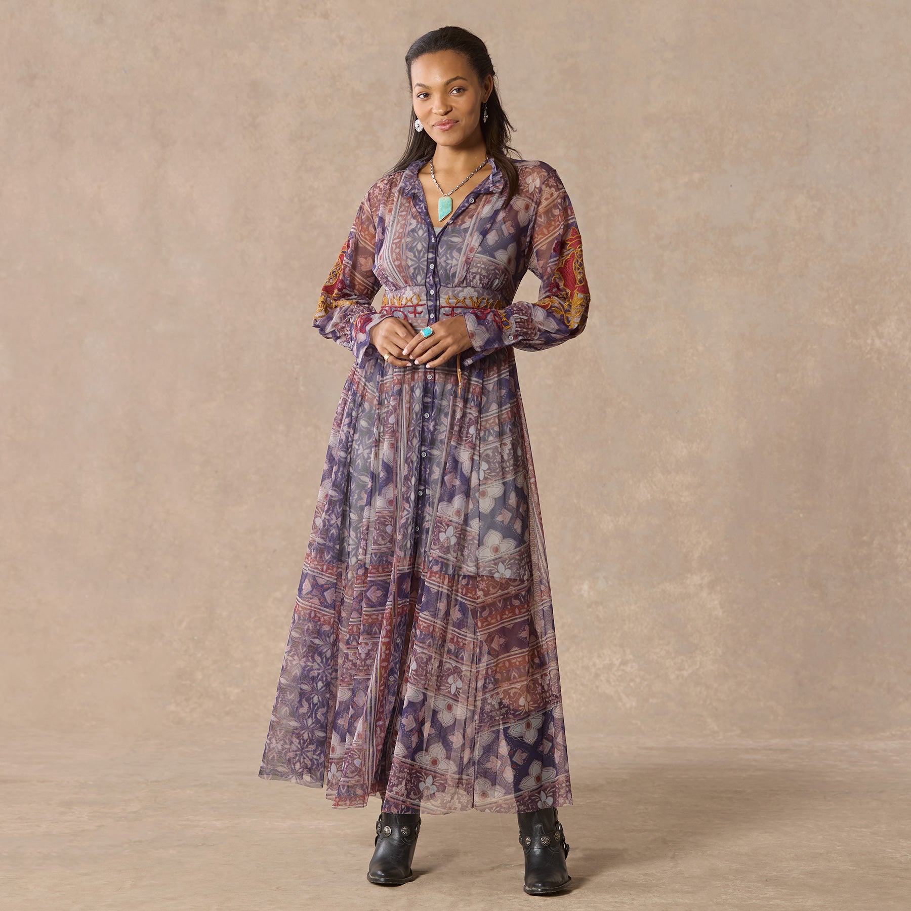 sundance-Duana Mesh Dress-Sundance Outlet