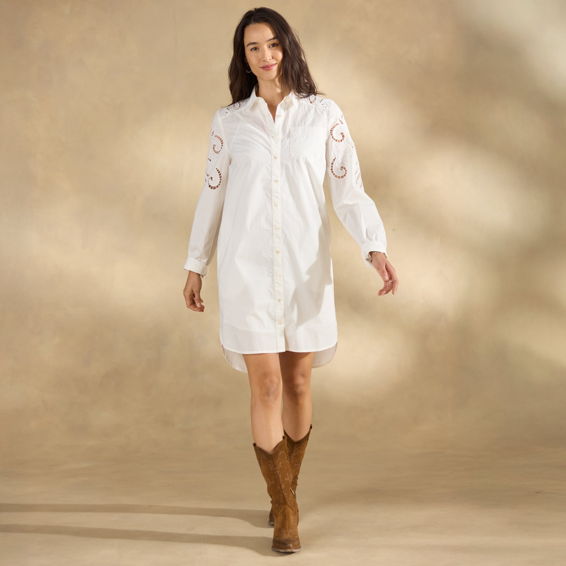 sundance-Sonda Shirt Dress, Petite-Sundance Outlet
