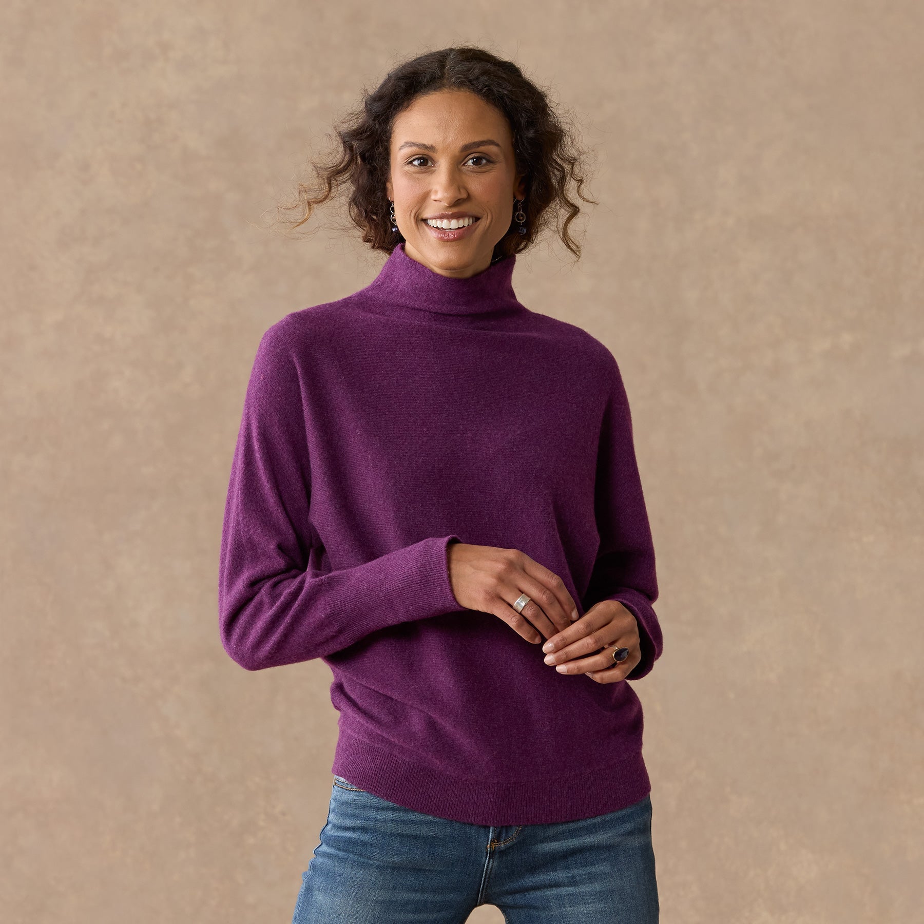 sundance-Evianna Cashmere Sweater, Petite-Sundance Outlet