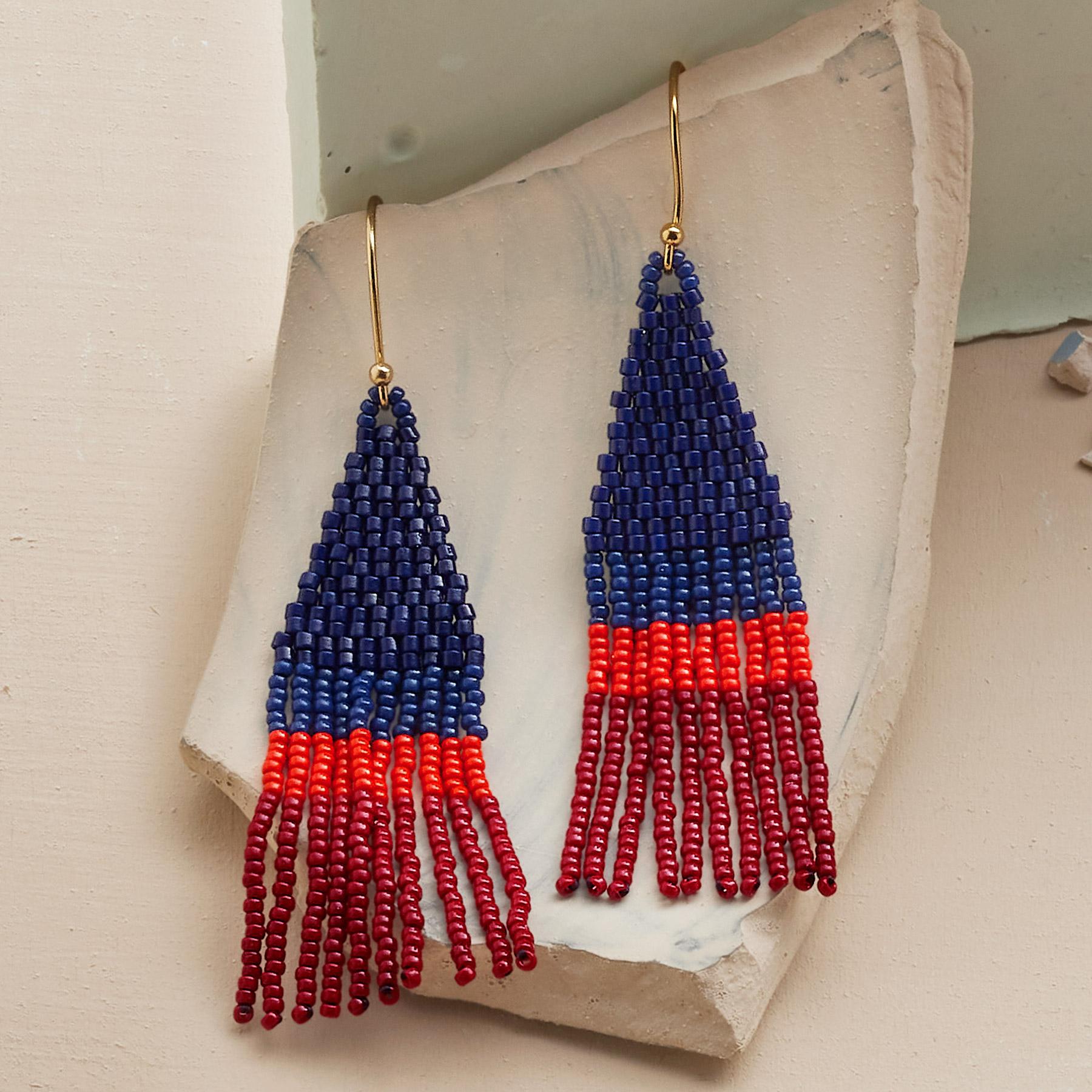 sundance-Dancing Fringe Earrings-Sundance Outlet