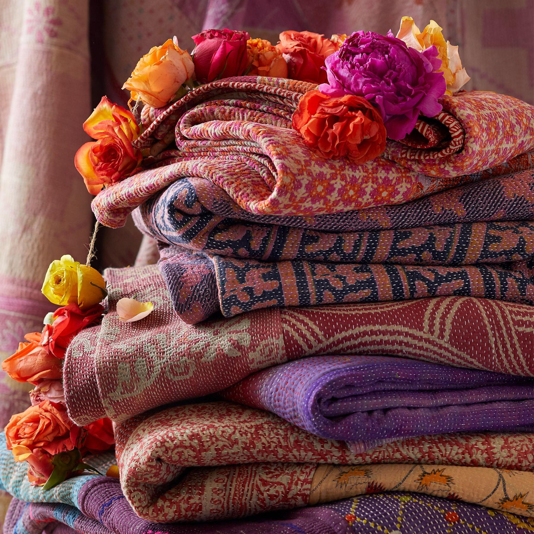 sundance-One-of-a-kind Gudari Quilt-Sundance Outlet