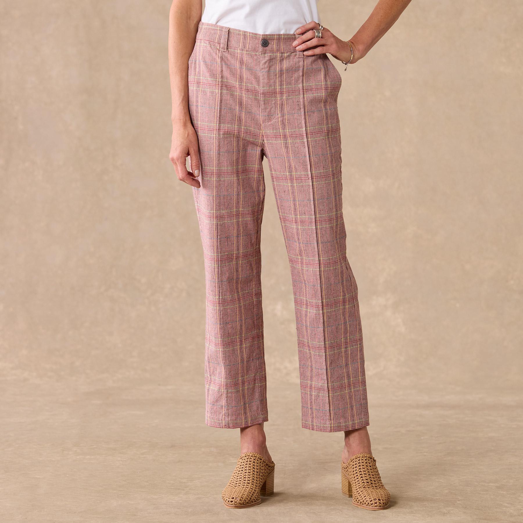 sundance-Whitman Plaid Pants-Sundance Outlet