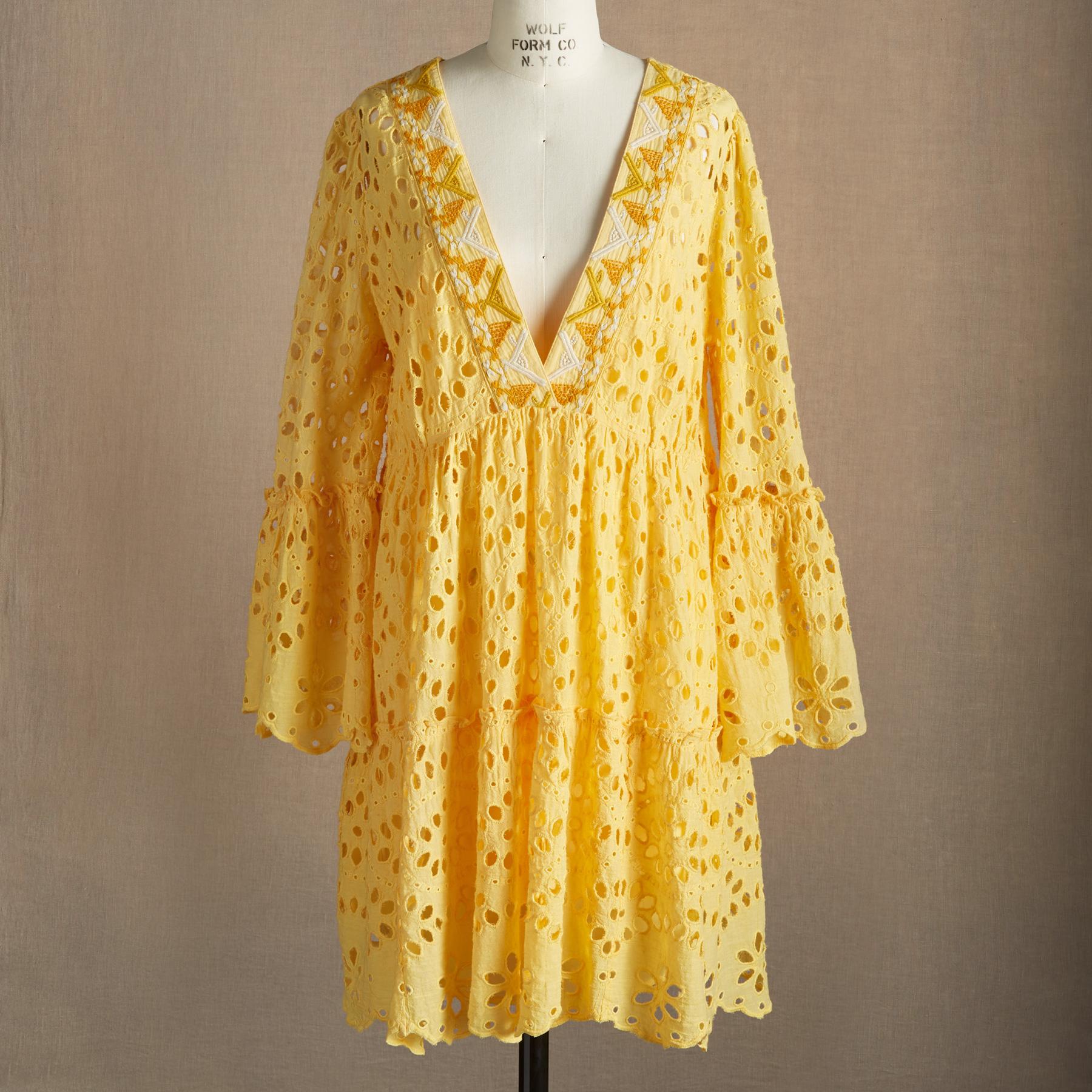 sundance-Yuki Eyelet Dress-Sundance Outlet