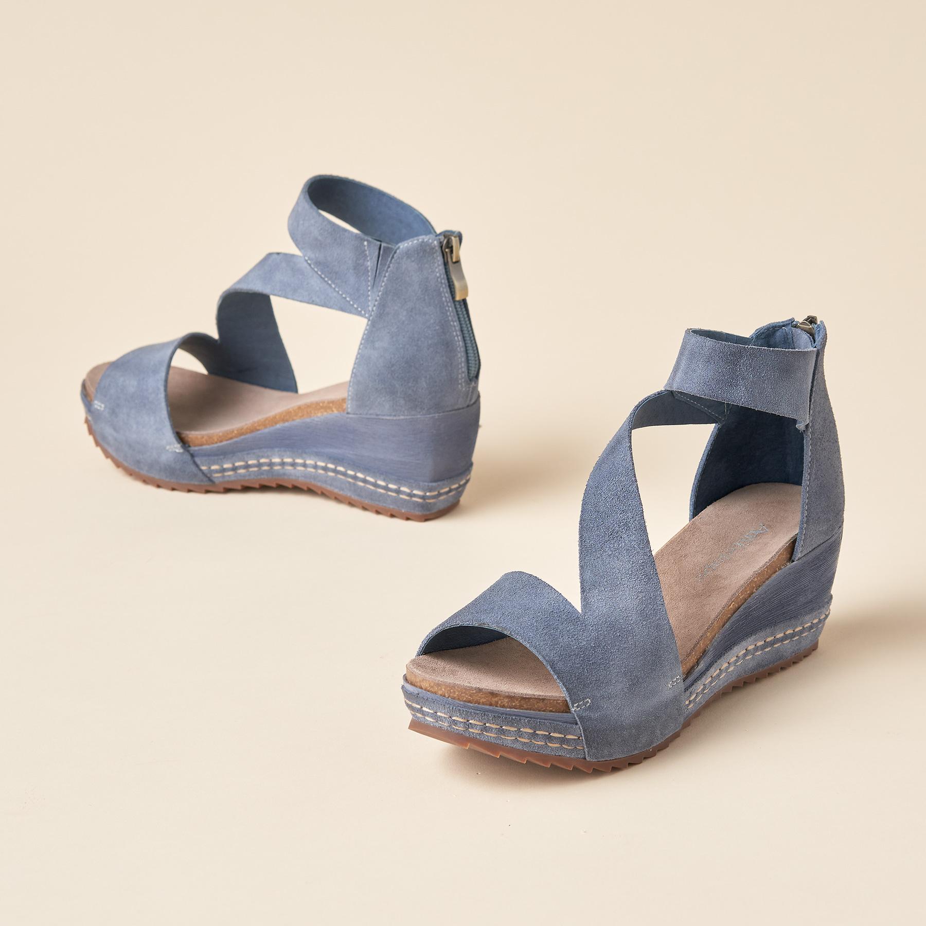 sundance-Davi Wedge Sandals-Sundance Outlet