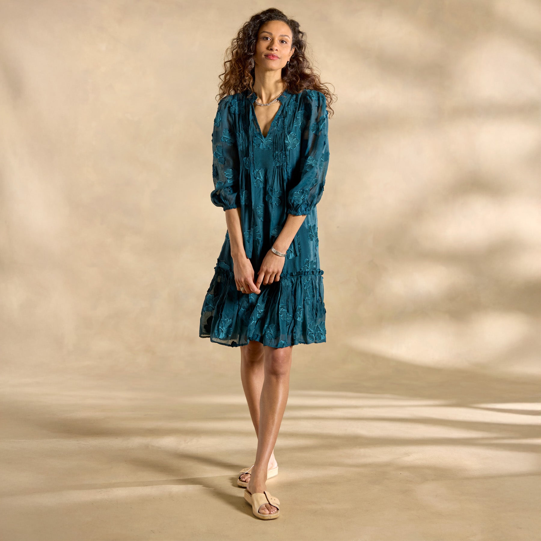 sundance-Fanciful Florals Dress-Sundance Outlet