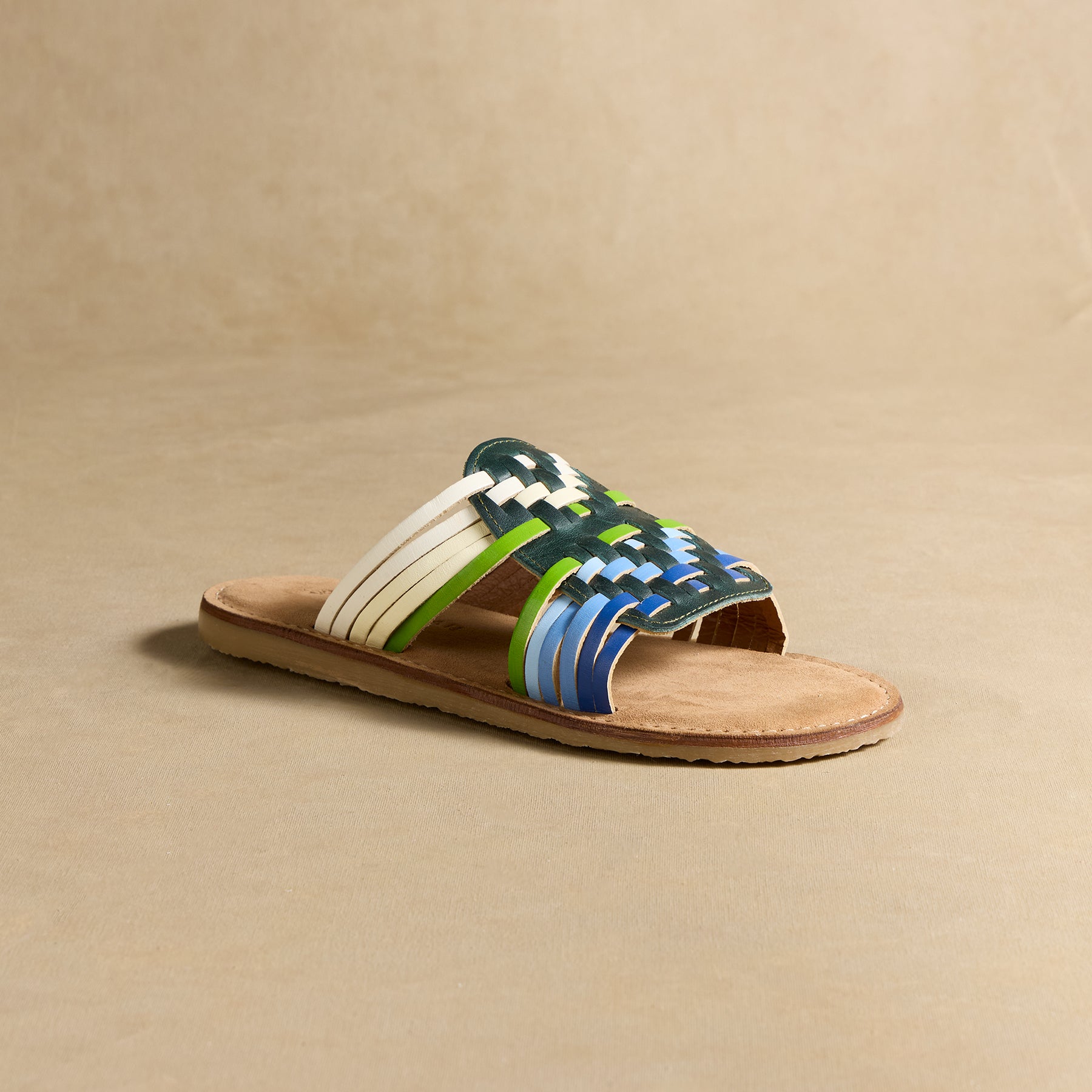 sundance-Castello Woven Slides-Sundance Outlet