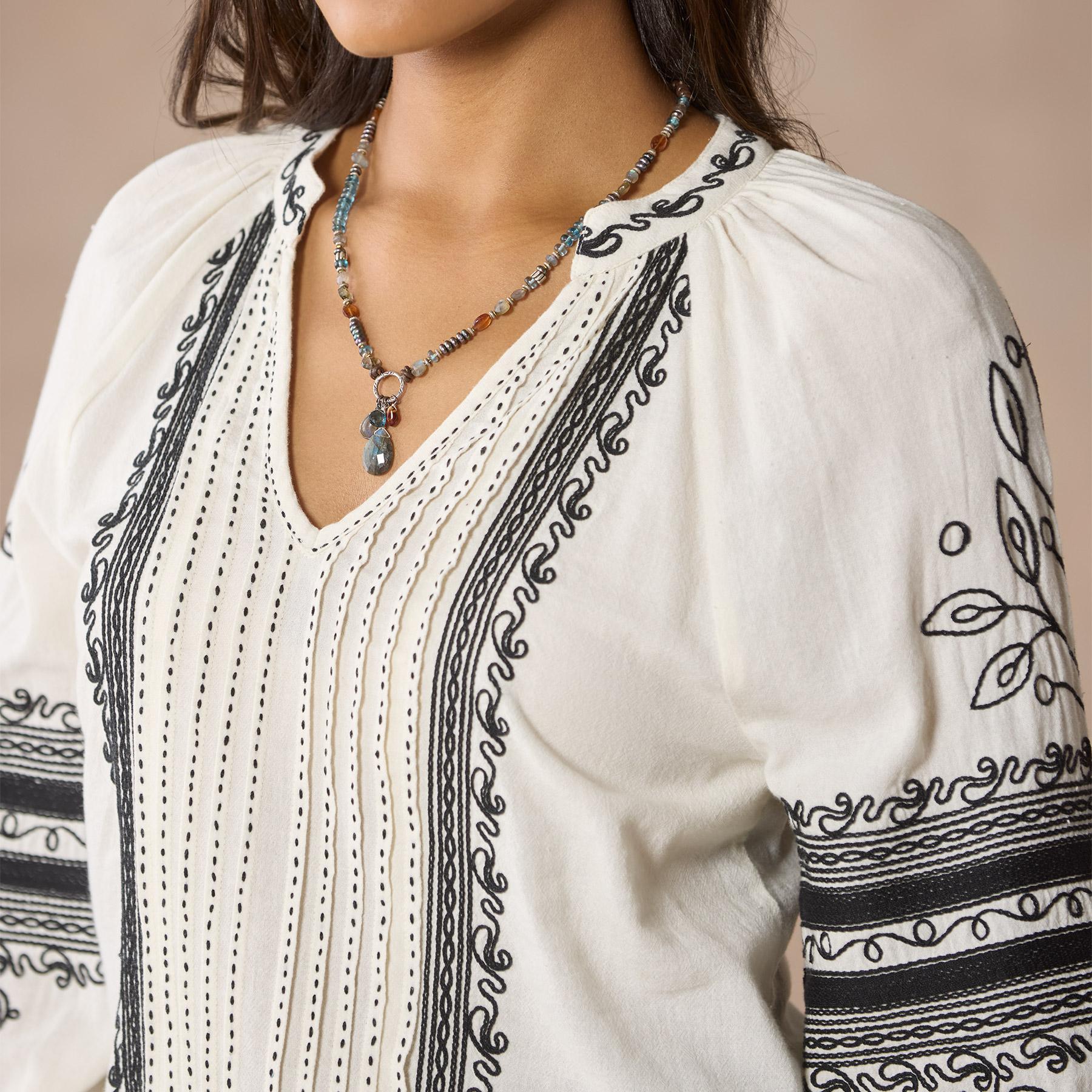 sundance-Azucena Top, Petite-Sundance Outlet