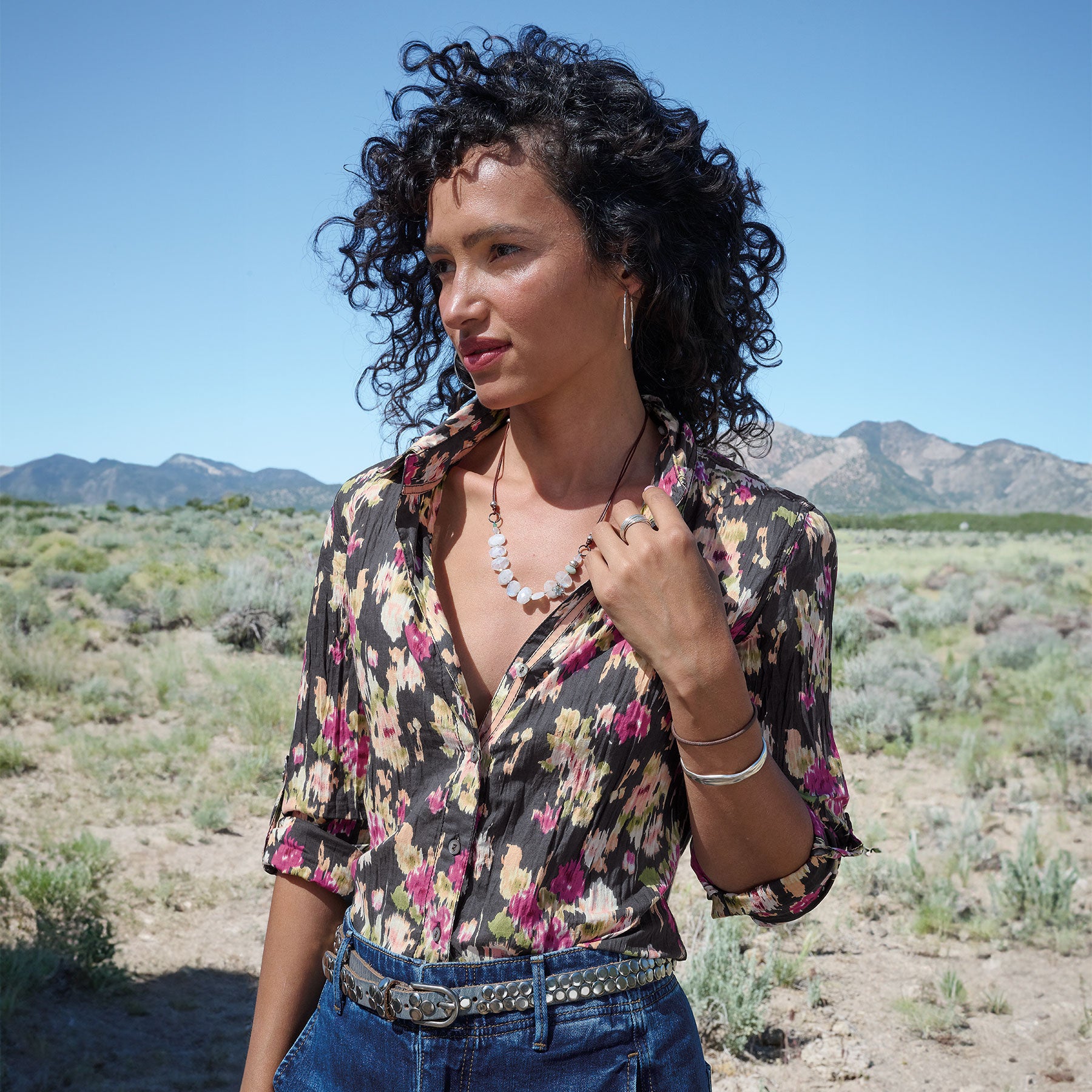 sundance-Winterberry Shirt, Petite-Sundance Outlet