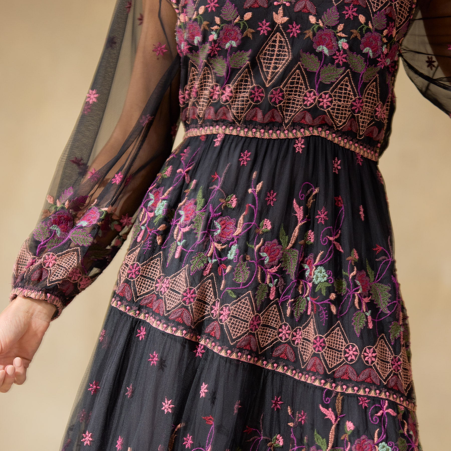 sundance-Soiree In Vienna Dress, Petite-Sundance Outlet