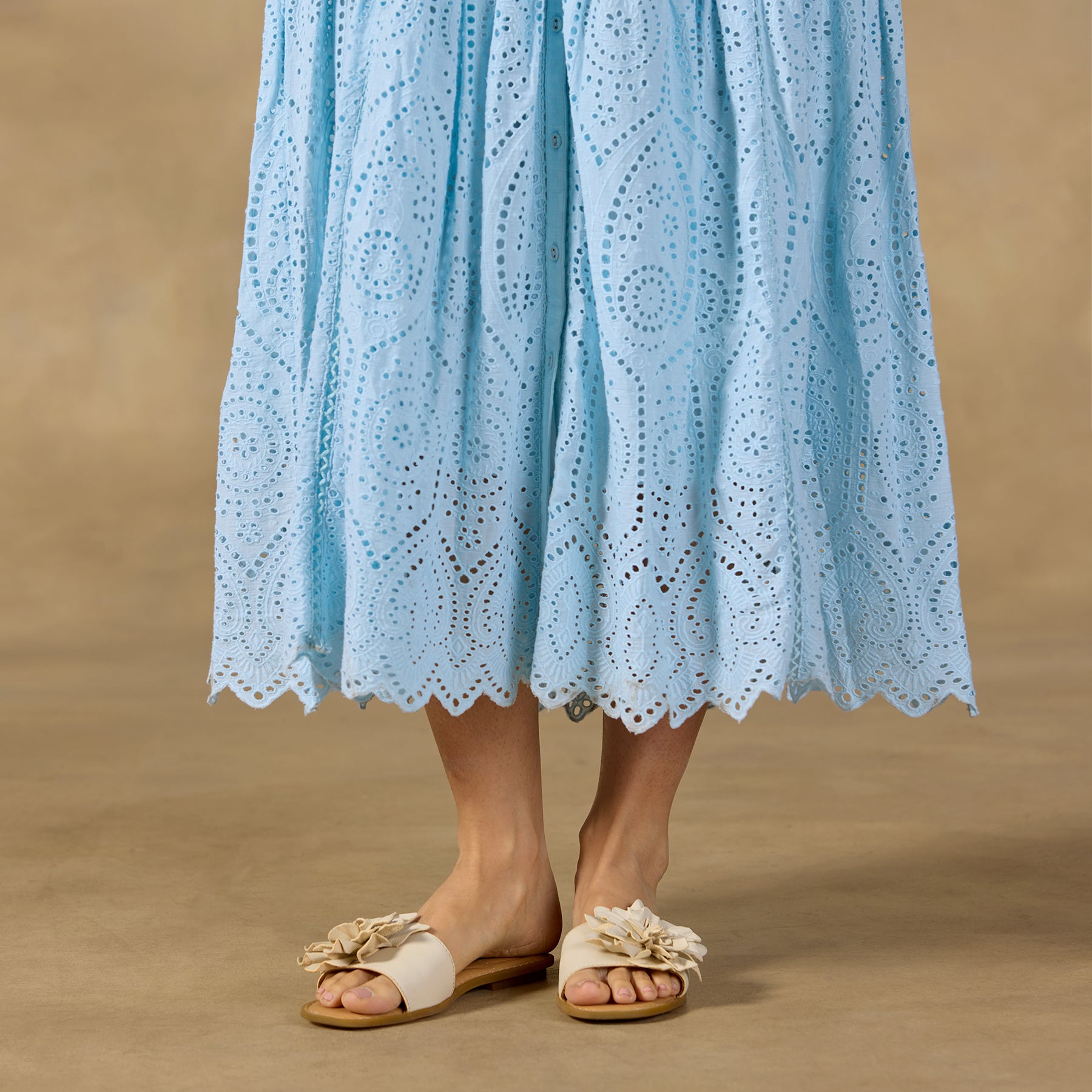 sundance-Astoria Eyelet Dress-Sundance Outlet