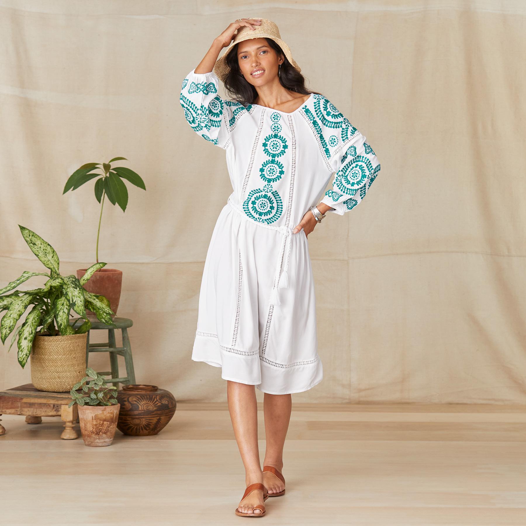 sundance-Suzume Embroidered Dress-Sundance Outlet