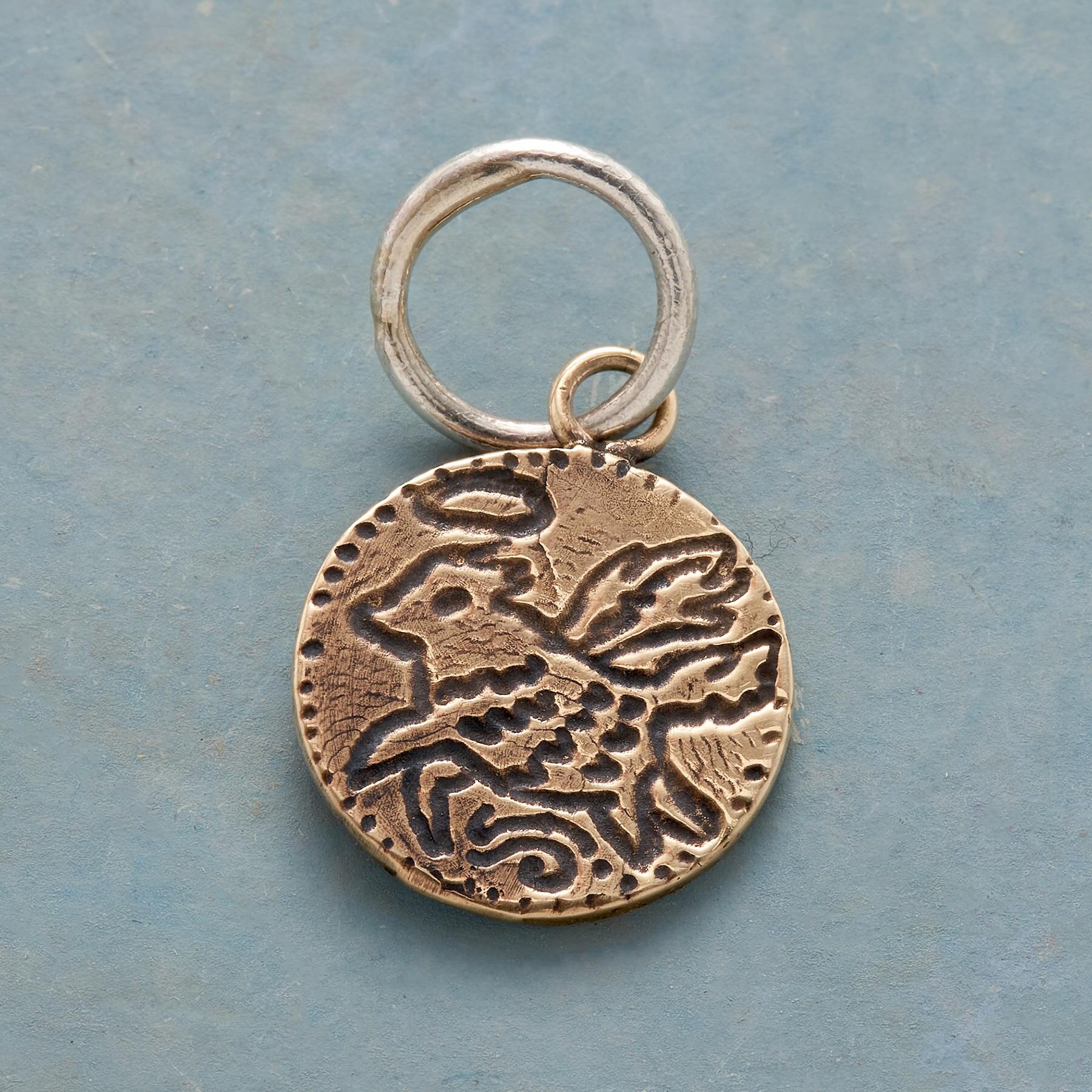 sundance-Gold Beloved Dog Angel Charm-Sundance Outlet