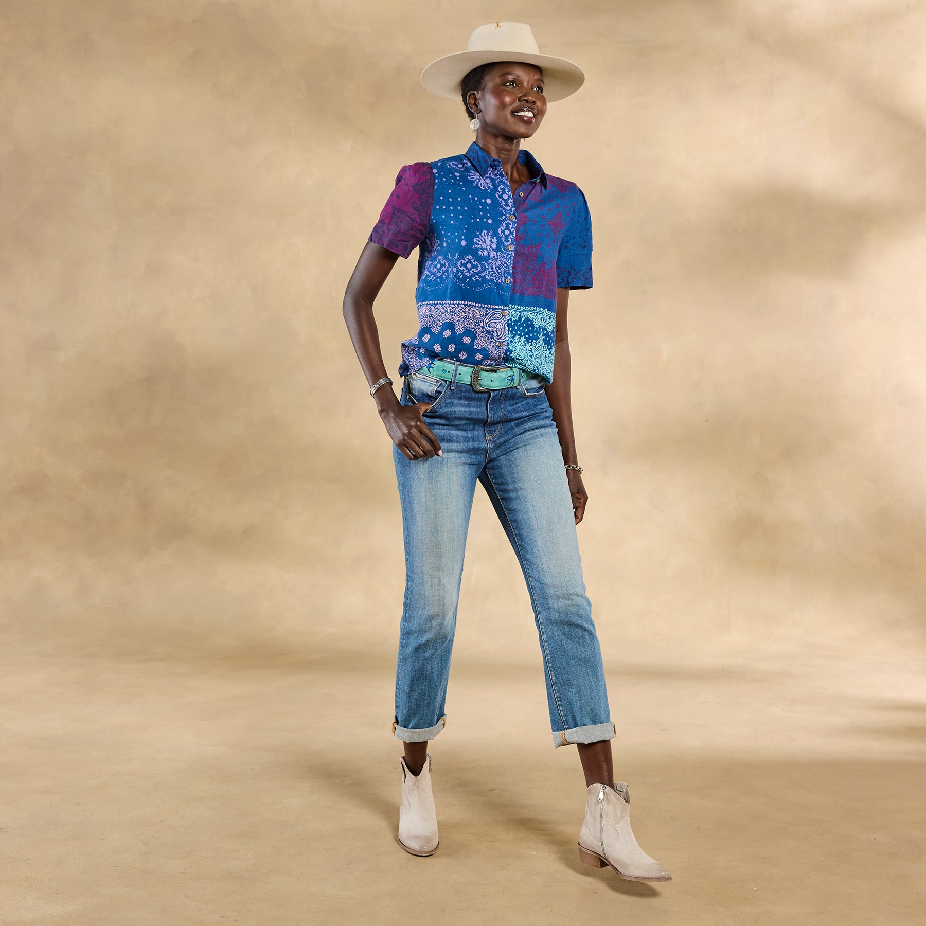 sundance-Mixed Tales Shirt-Sundance Outlet