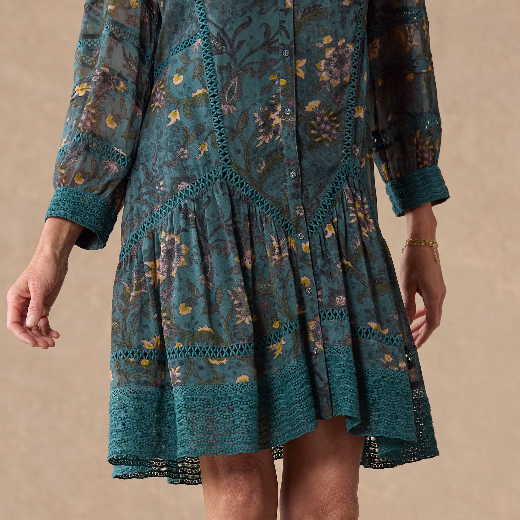sundance-Andes Meadow Dress, Petite-Sundance Outlet