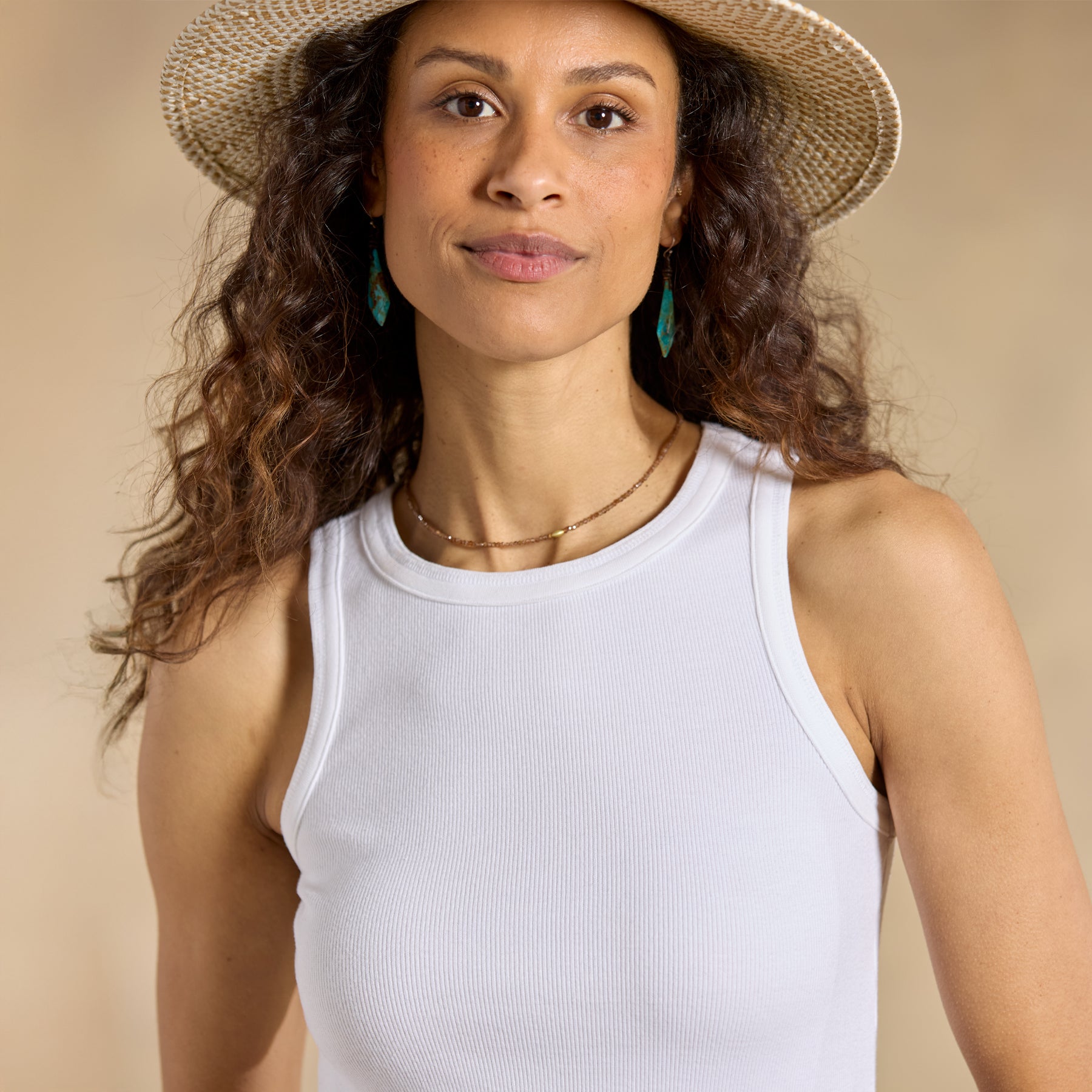 sundance-Goleta Ribbed Tank-Sundance Outlet