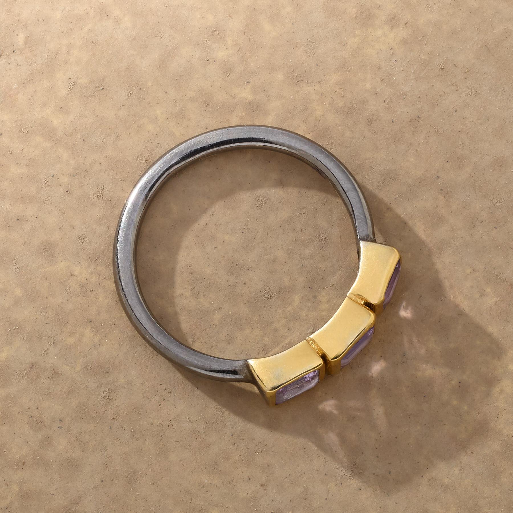 sundance-Amethyst Line Ring-Sundance Outlet