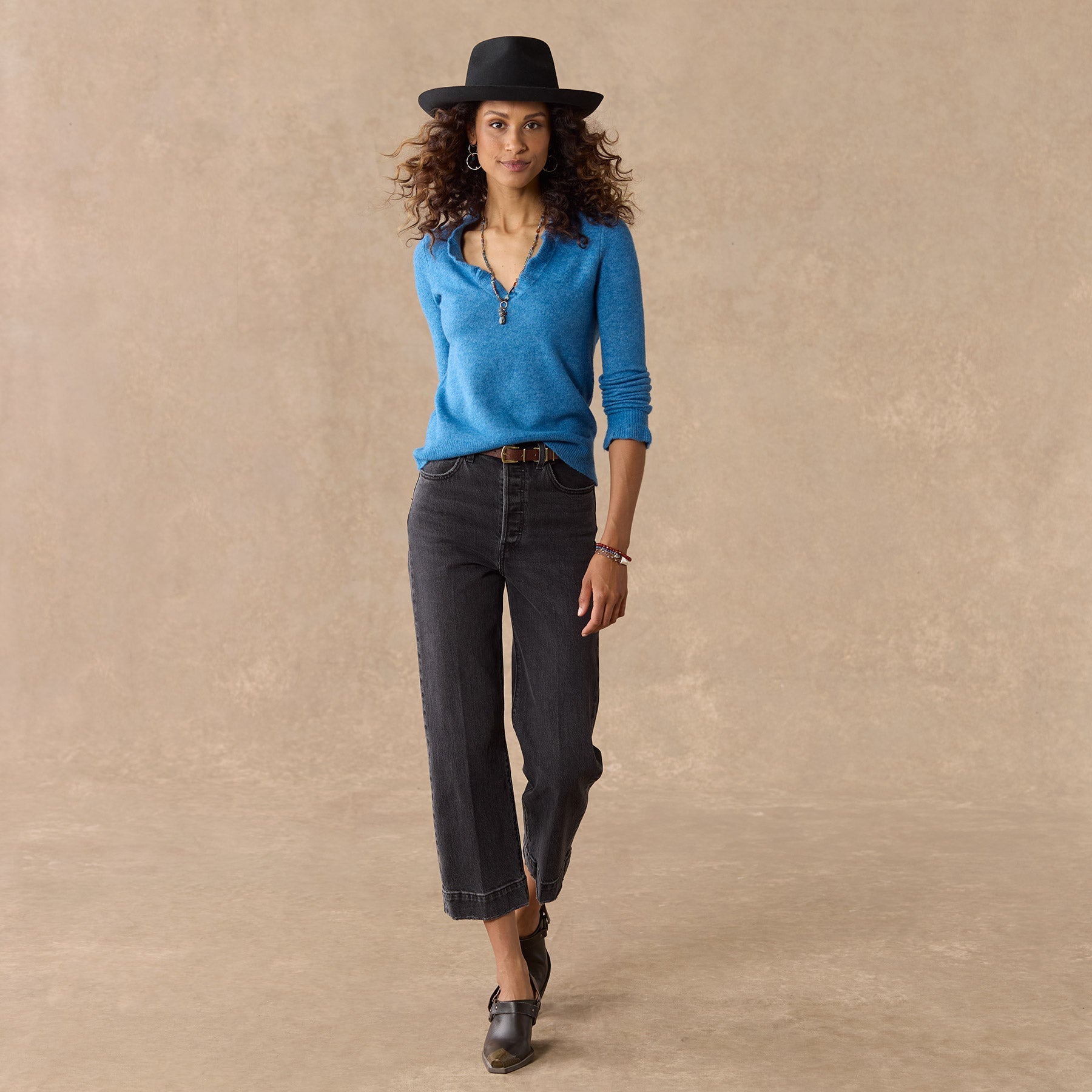 sundance-Gisella Ruffle Sweater, Petite-Sundance Outlet