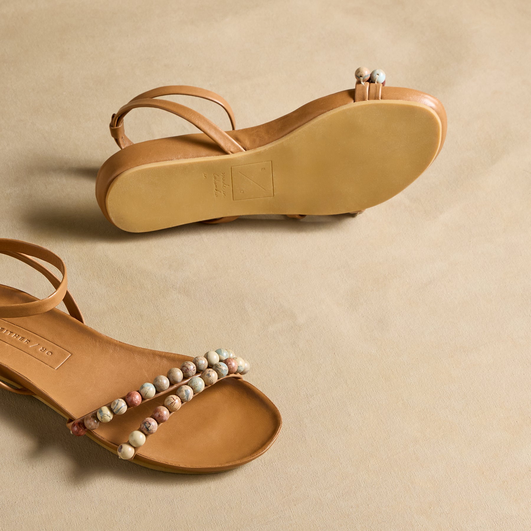 sundance-Turin Beaded Sandals-Sundance Outlet