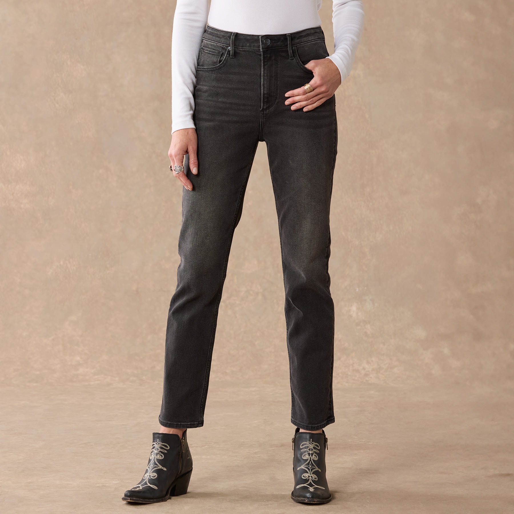 sundance-Stella Classic Straight Jeans-Sundance Outlet