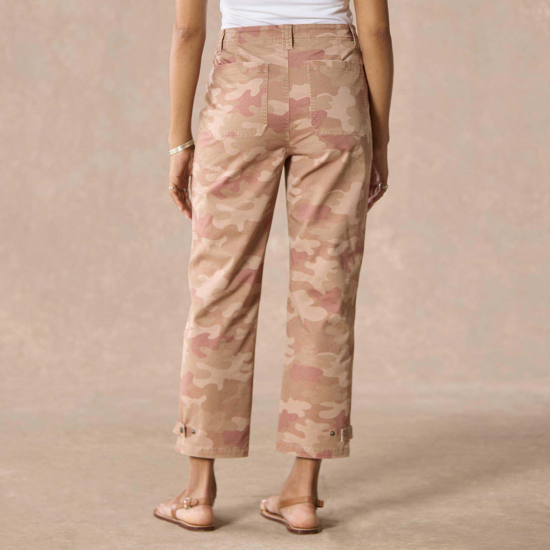 sundance-Hayes Camo Pants, Petite-Sundance Outlet